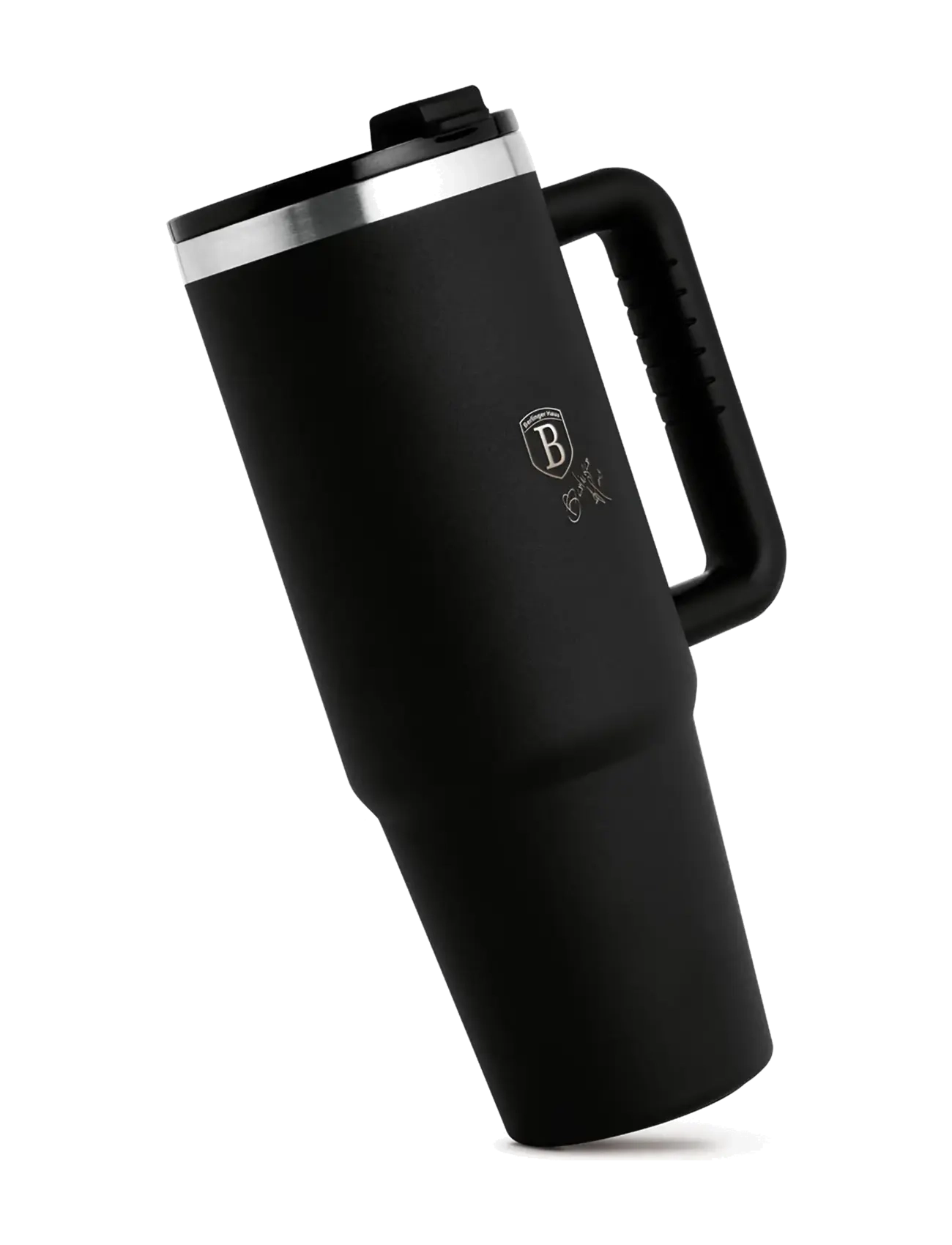 Berlingerhaus - Thermo mug, 1L, black - thermostassen - black/silver - 3