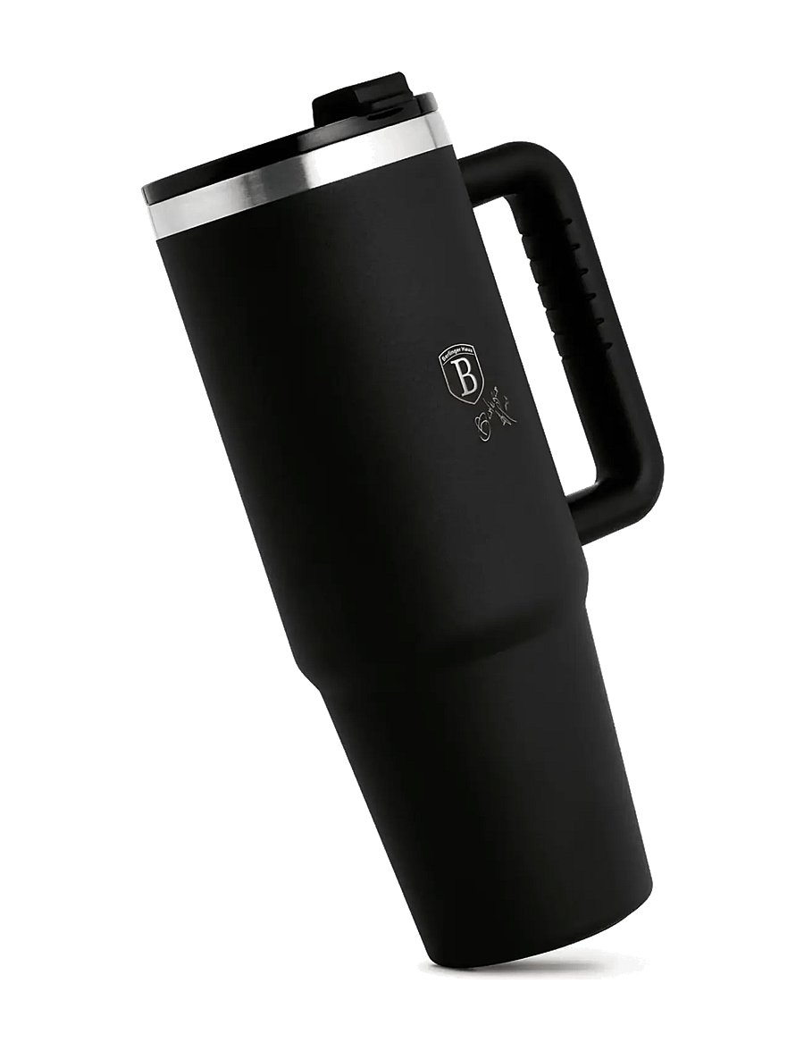 Berlingerhaus - Thermo mug, 1L, black - termostassid - black/silver - 3
