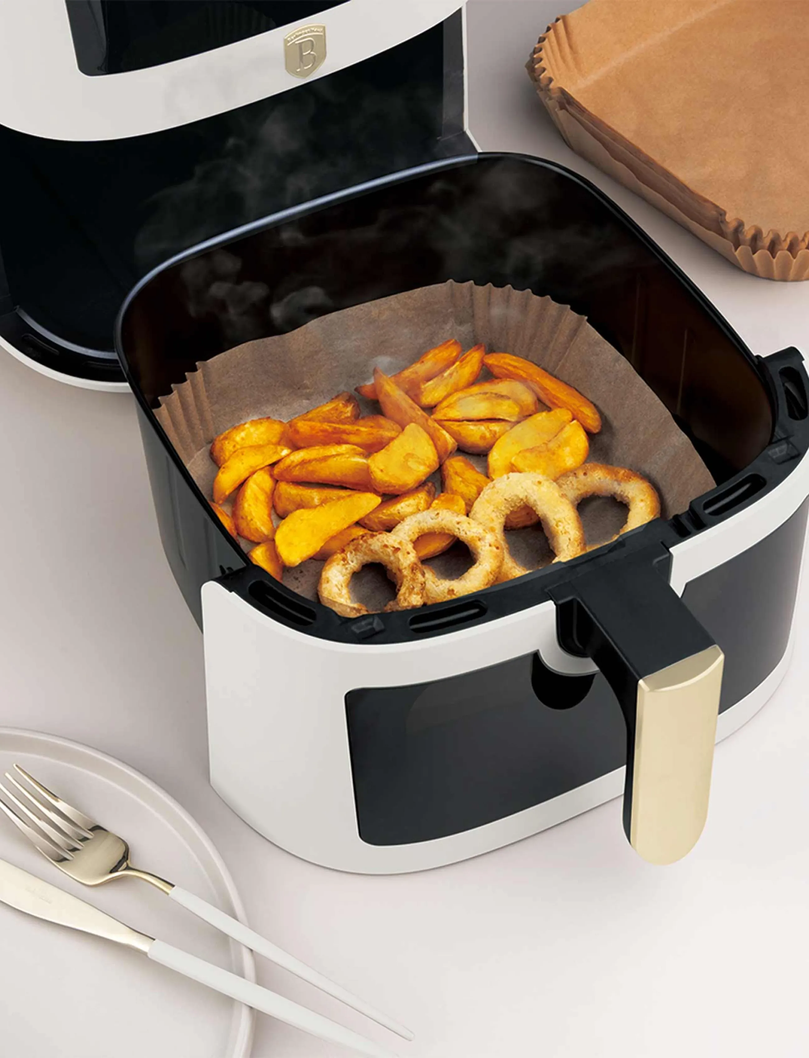Berlingerhaus - Air fryer disposable paper, 24 cm, 50 pcs - Övriga bakredskap - n/a - 5