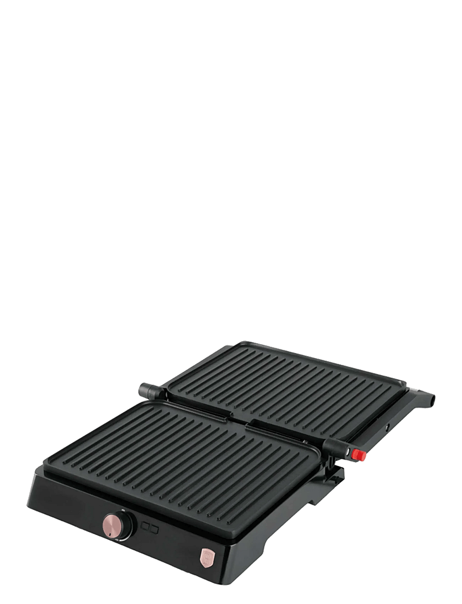 Berlingerhaus - Electric grill with oil drip pan, black- rose gold - köögitarvikud - black rose collection - 3
