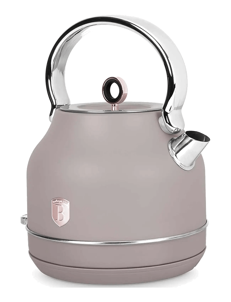 Berlingerhaus - Electric kettle with thermometer, matt taupe - wasserkessel & wasserkocher - taupe collection - 0