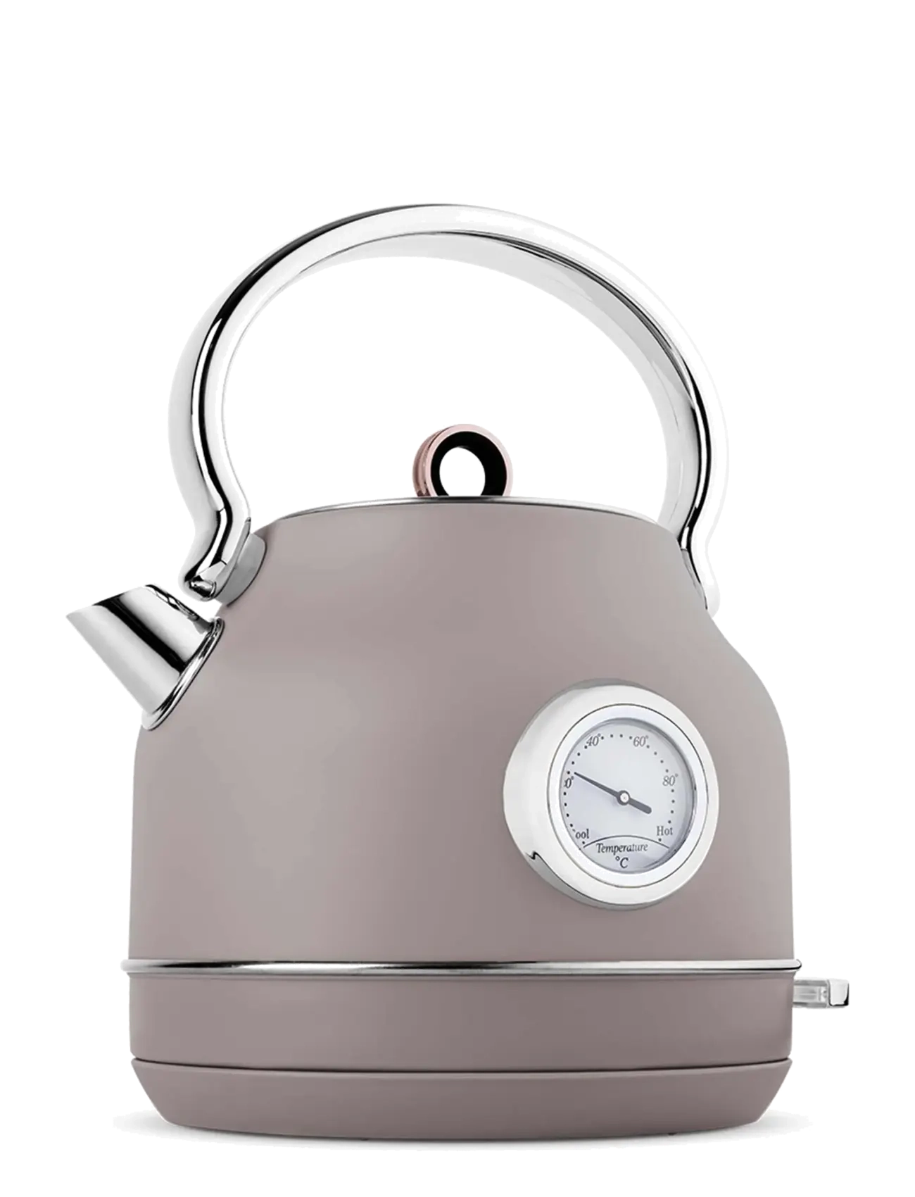 Berlingerhaus - Electric kettle with thermometer, matt taupe - kettles & water boilers - taupe collection - 2