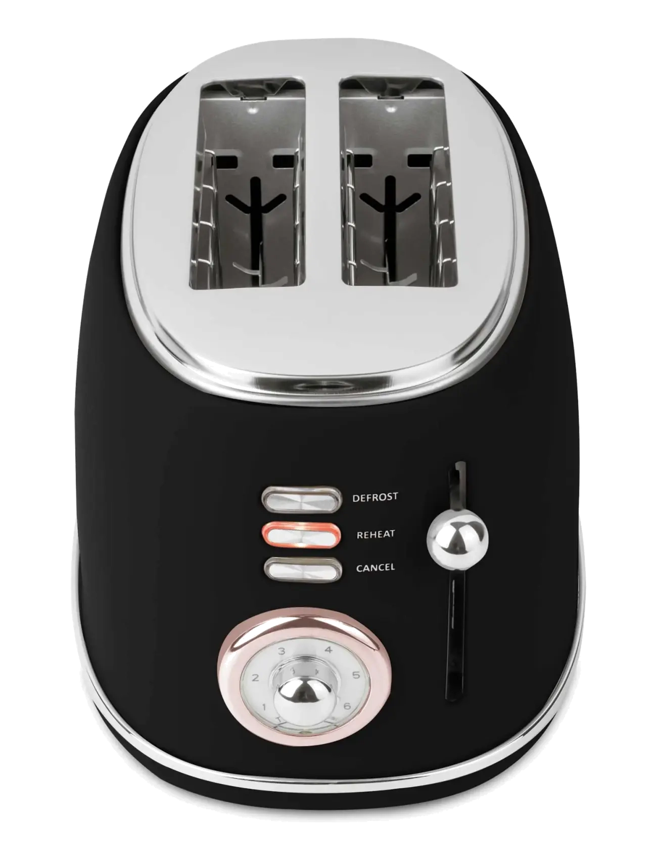 Berlingerhaus - Toaster, black- rose gold - brödrostar - black rose collection - 3