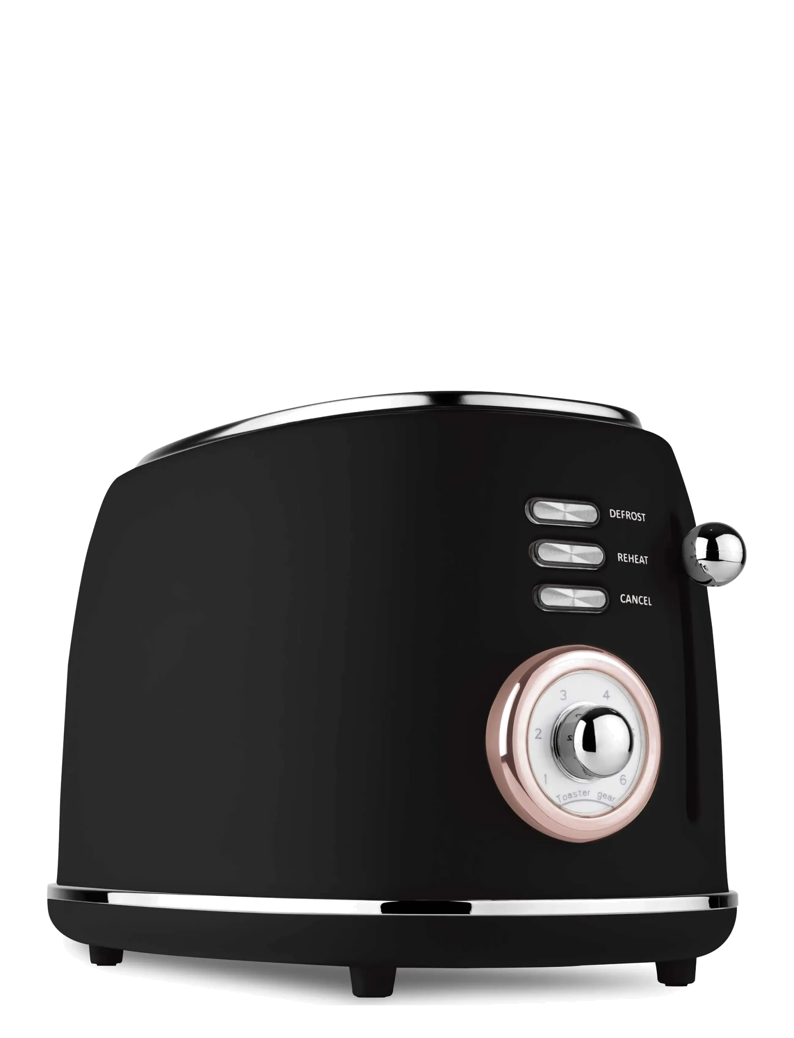 Berlingerhaus - Toaster, black- rose gold - brödrostar - black rose collection - 4