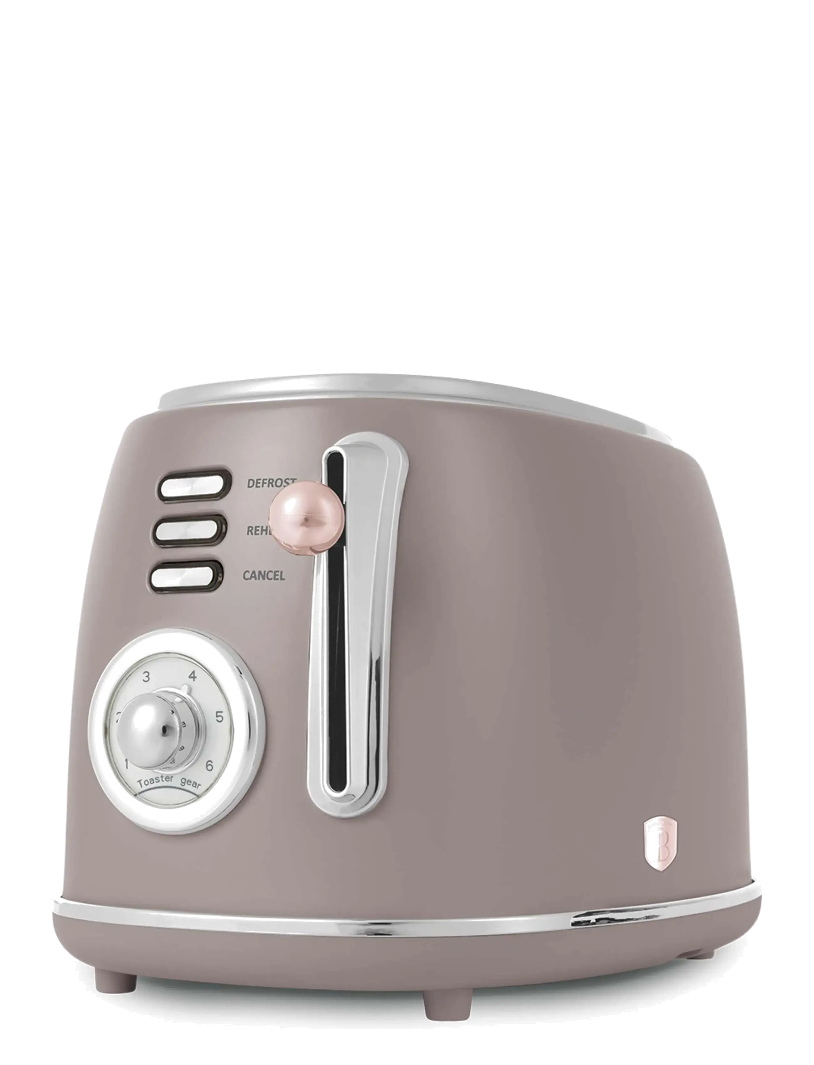 Berlingerhaus Toaster, Matt Taupe, Brødrister, Beige, Str: ONE SIZE