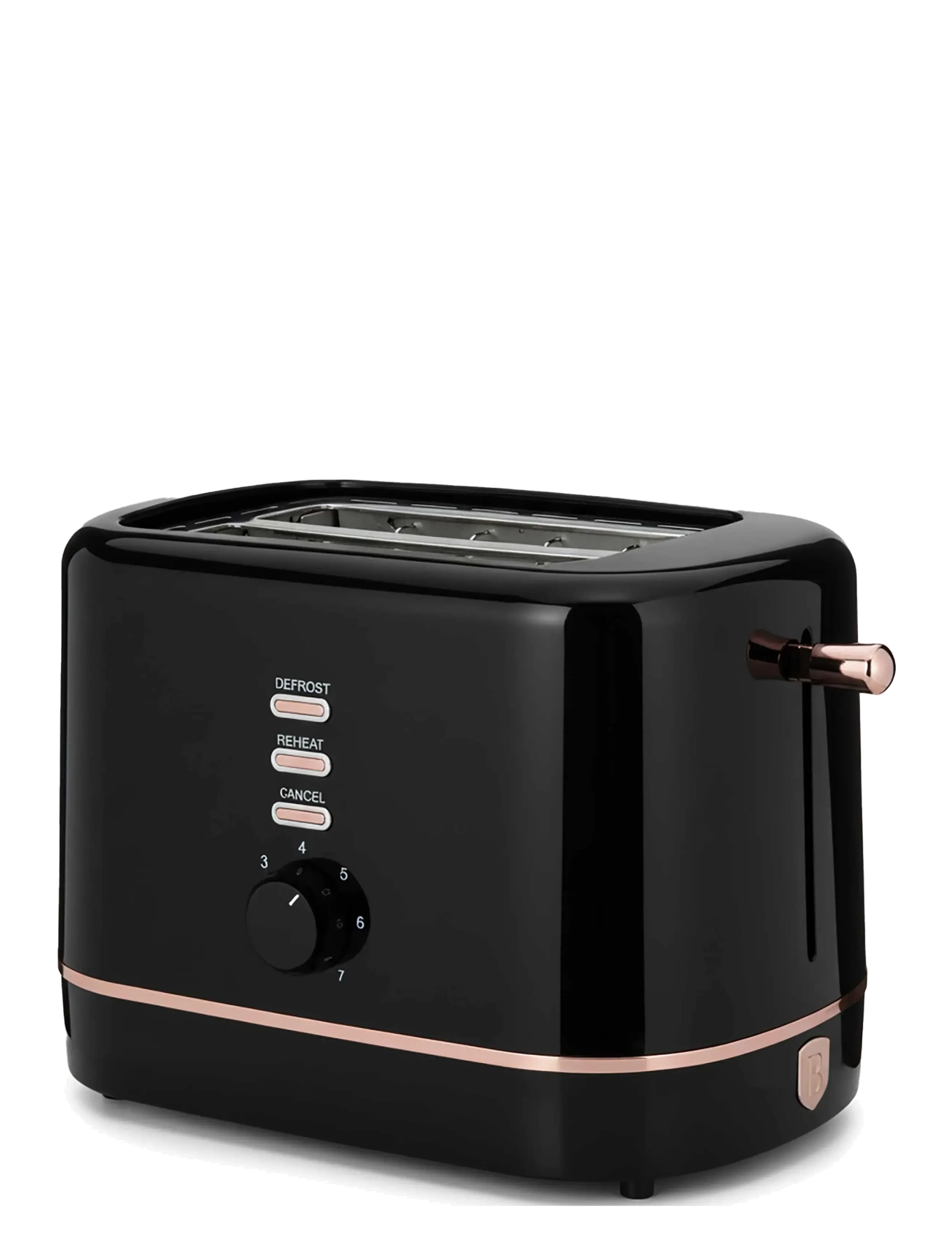 Berlingerhaus Toaster, Black- Rose Gold, Brødrister, Sort, Str: ONE SIZE