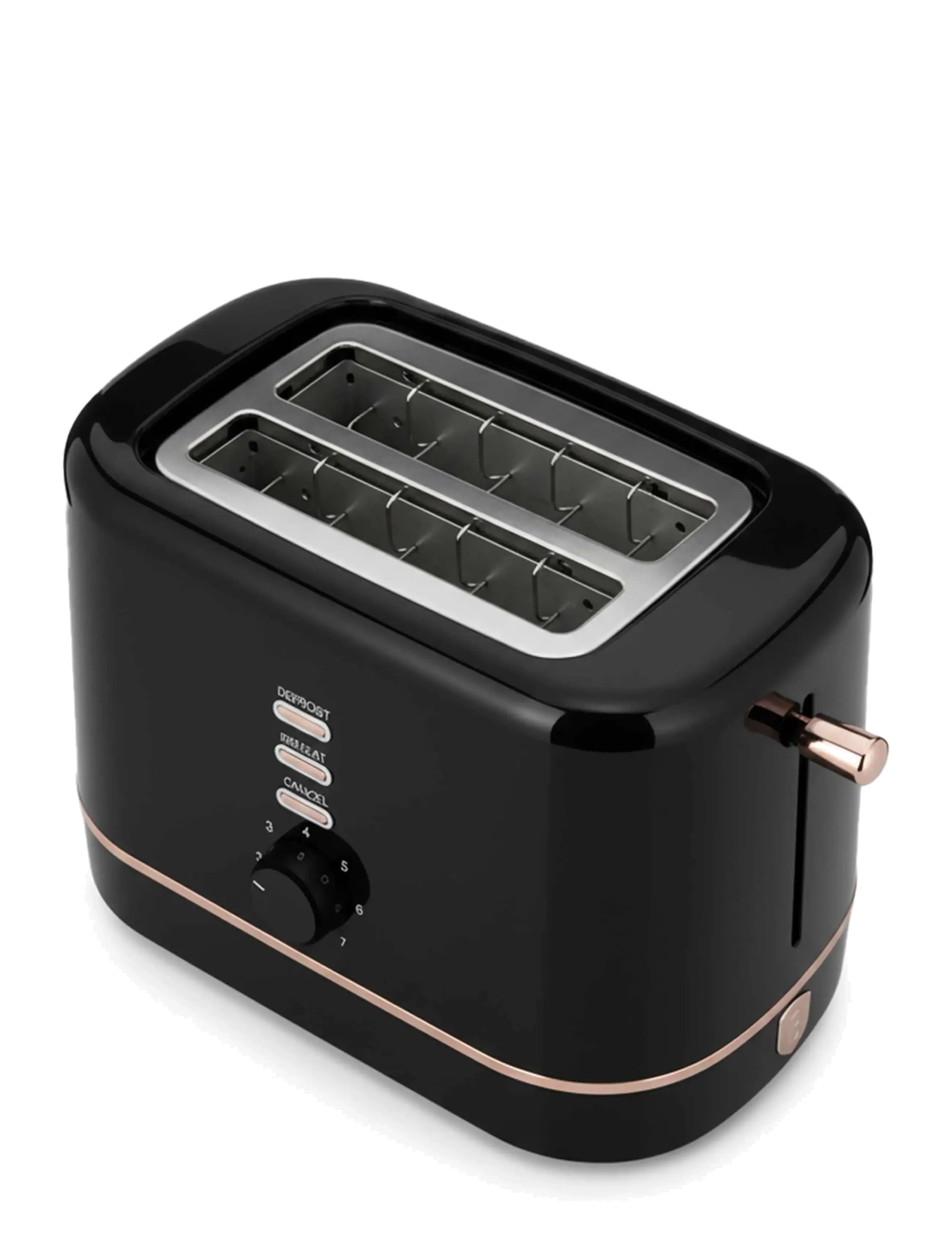 Berlingerhaus - Toaster, black- rose gold - brödrostar - black rose collection - 2