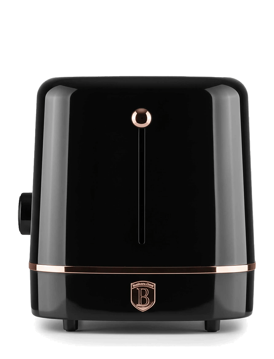 Berlingerhaus - Toaster, black- rose gold - rösterid - black rose collection - 2
