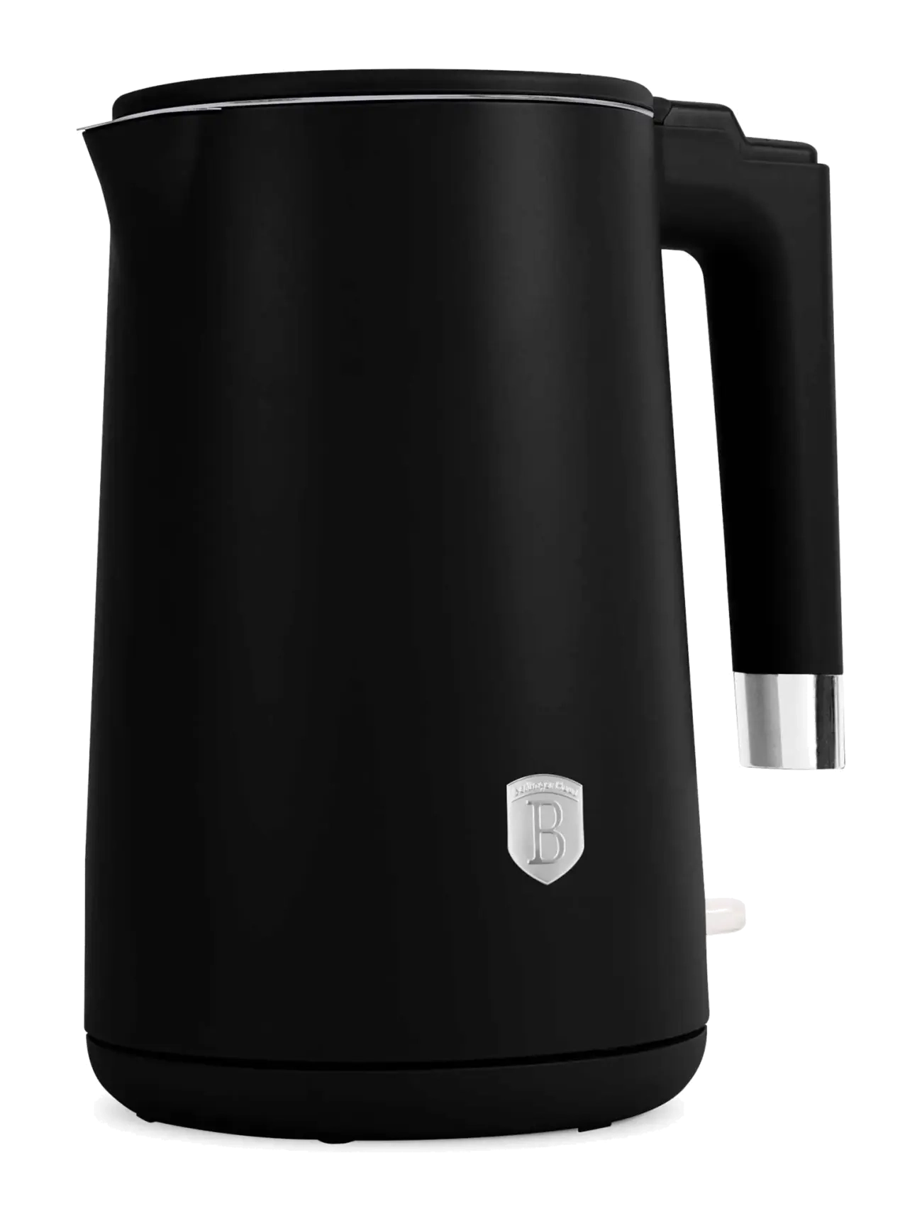 Berlingerhaus Double Wall Kettle, Matt Black, Kedel og vandkoger, Sort, Str: 1.7 L