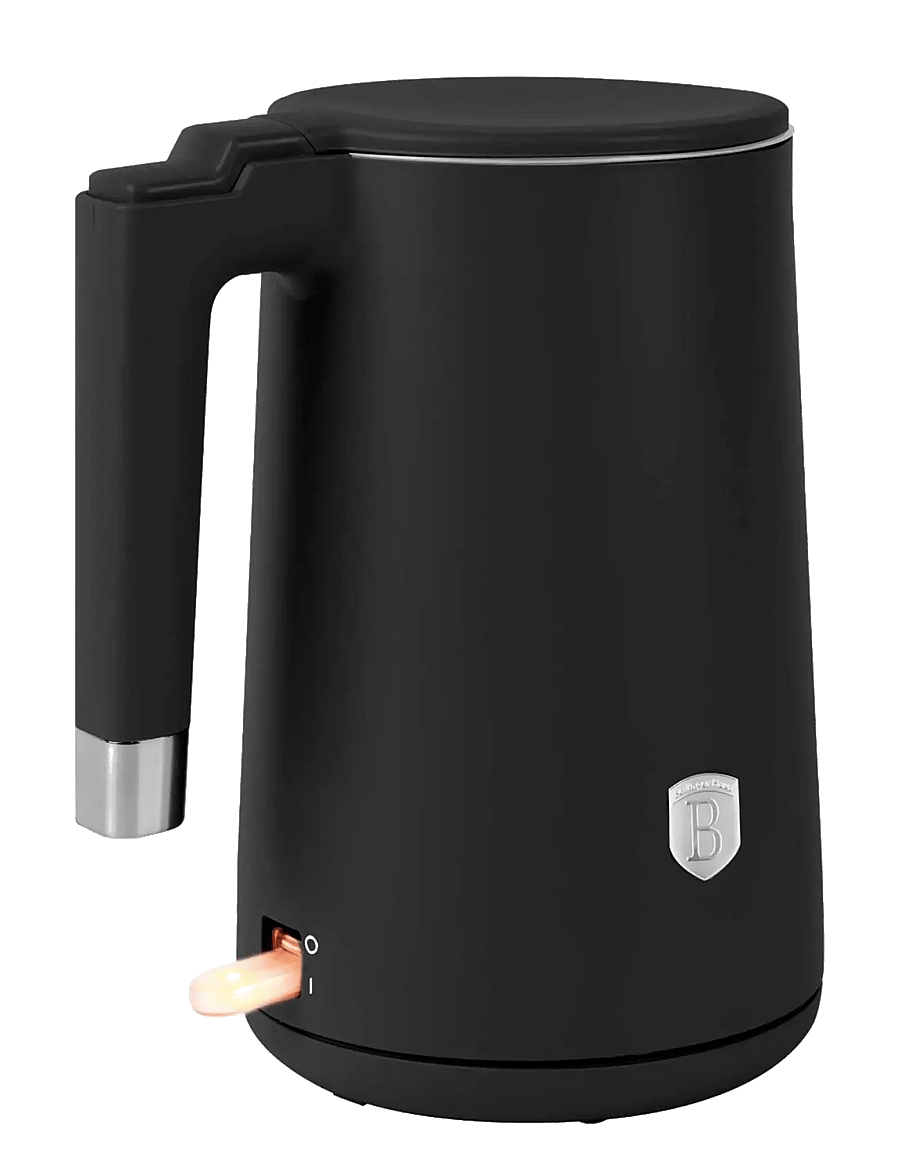 Berlingerhaus - Double wall kettle, matt black - wasserkessel & wasserkocher - black vantage collection/matte black collection/black silver collection - 1