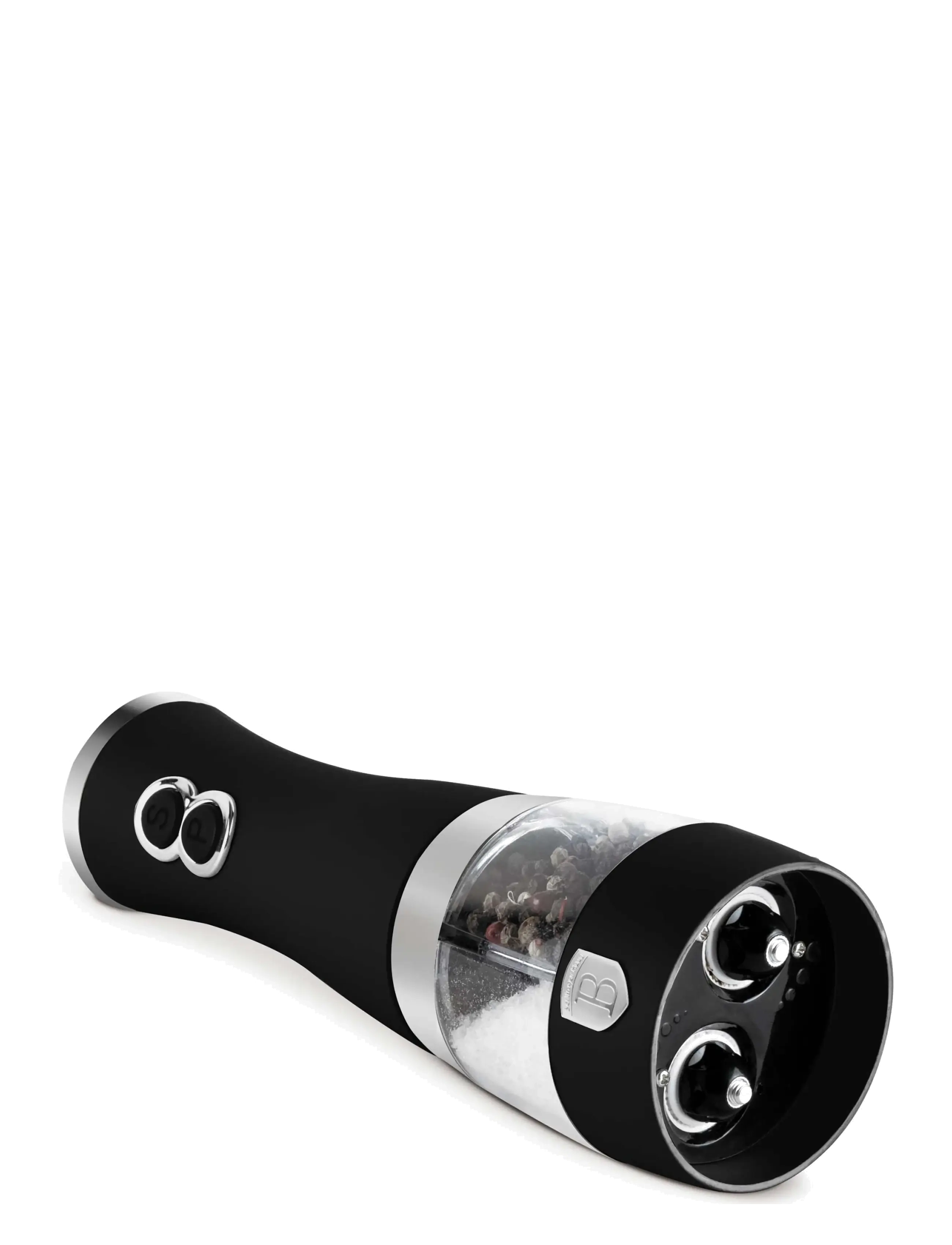 Berlingerhaus - 2 in 1 electric pepper and salt mill, matt black - soola- ja pipraveskid - matt black - 2