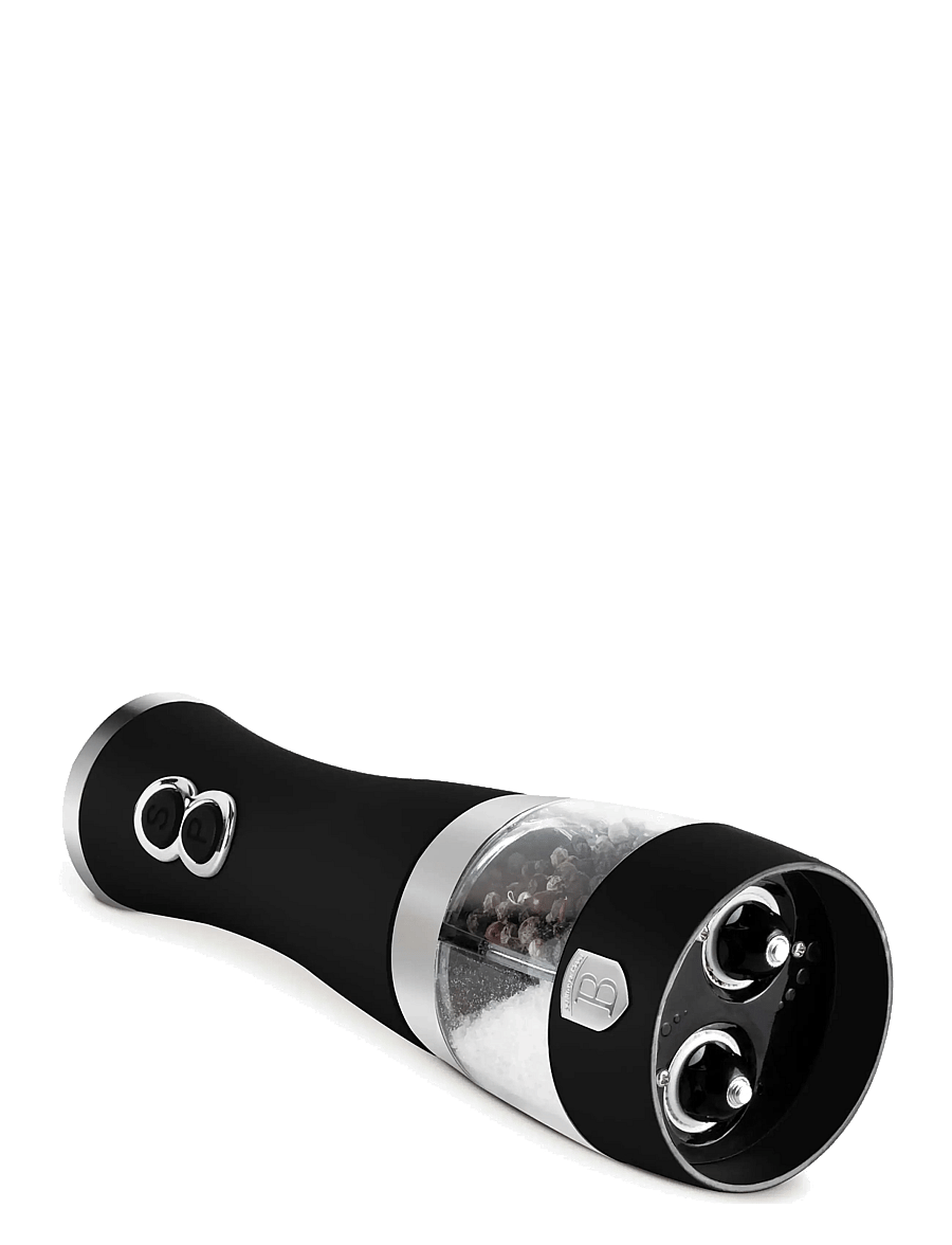 Berlingerhaus - 2 in 1 electric pepper and salt mill, matt black - soola- ja pipraveskid - matt black - 2