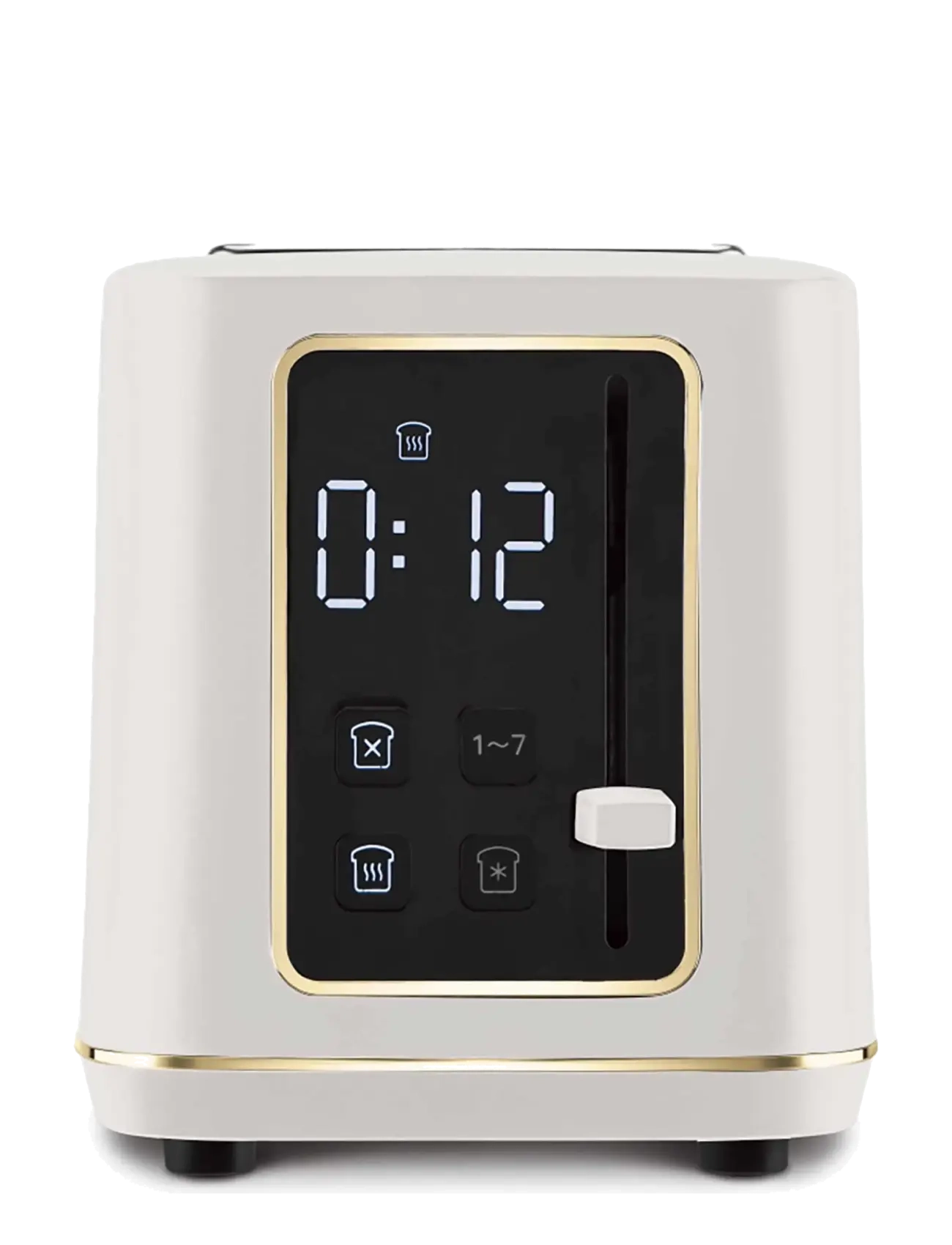 Berlingerhaus - Digital toaster, matt cream - brödrostar - sahara collection - 5