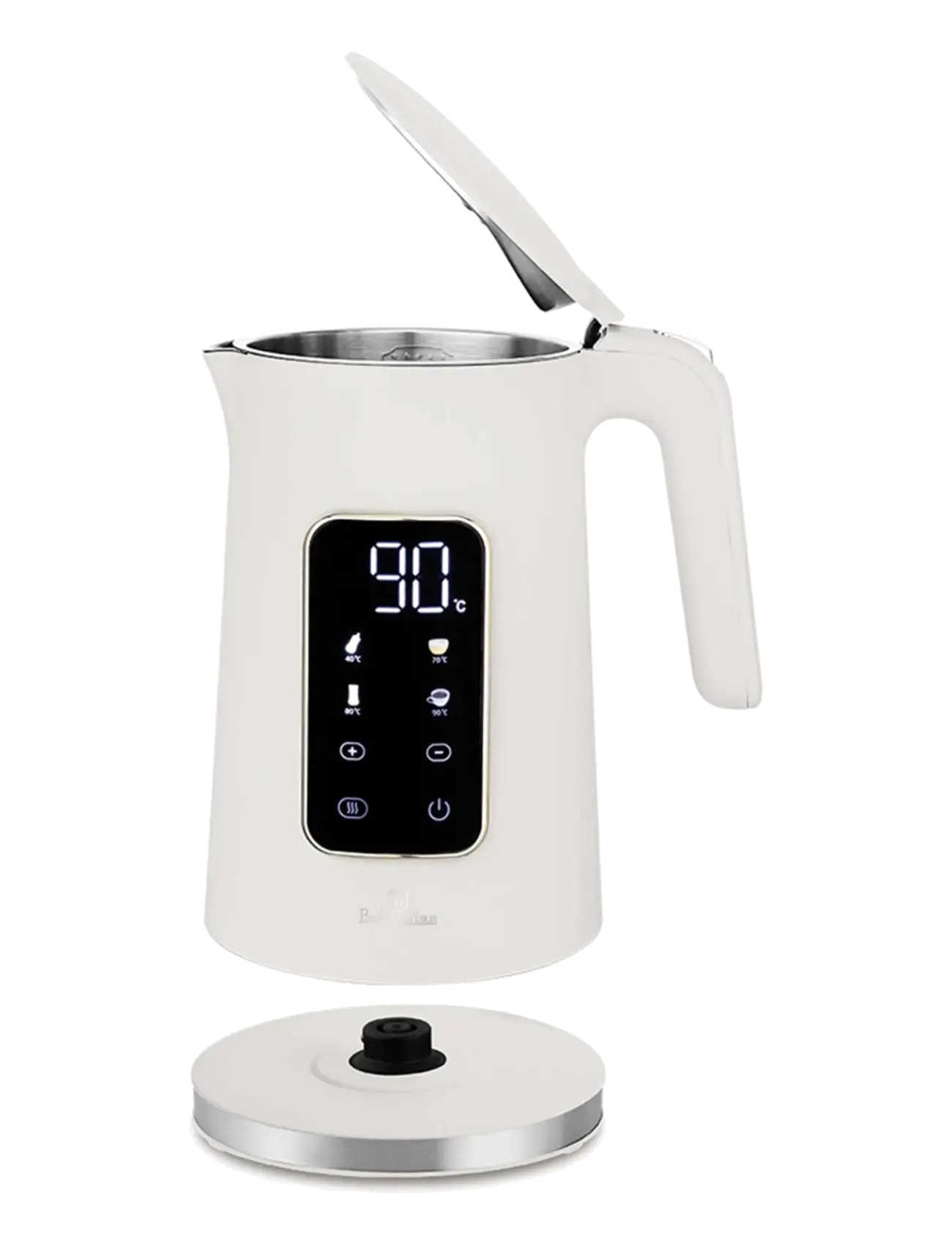 Berlingerhaus - Digital electric kettle, matt cream - kettles & water boilers - sahara collection - 4