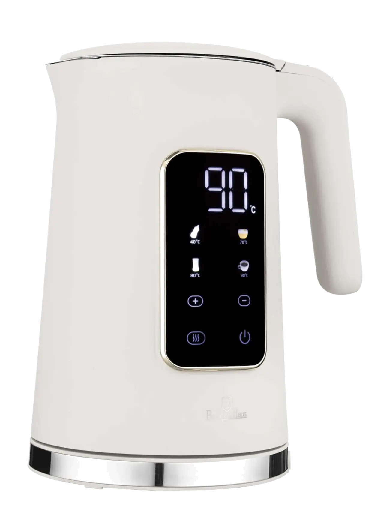 Berlingerhaus - Digital electric kettle, matt cream - kettles & water boilers - sahara collection - 5
