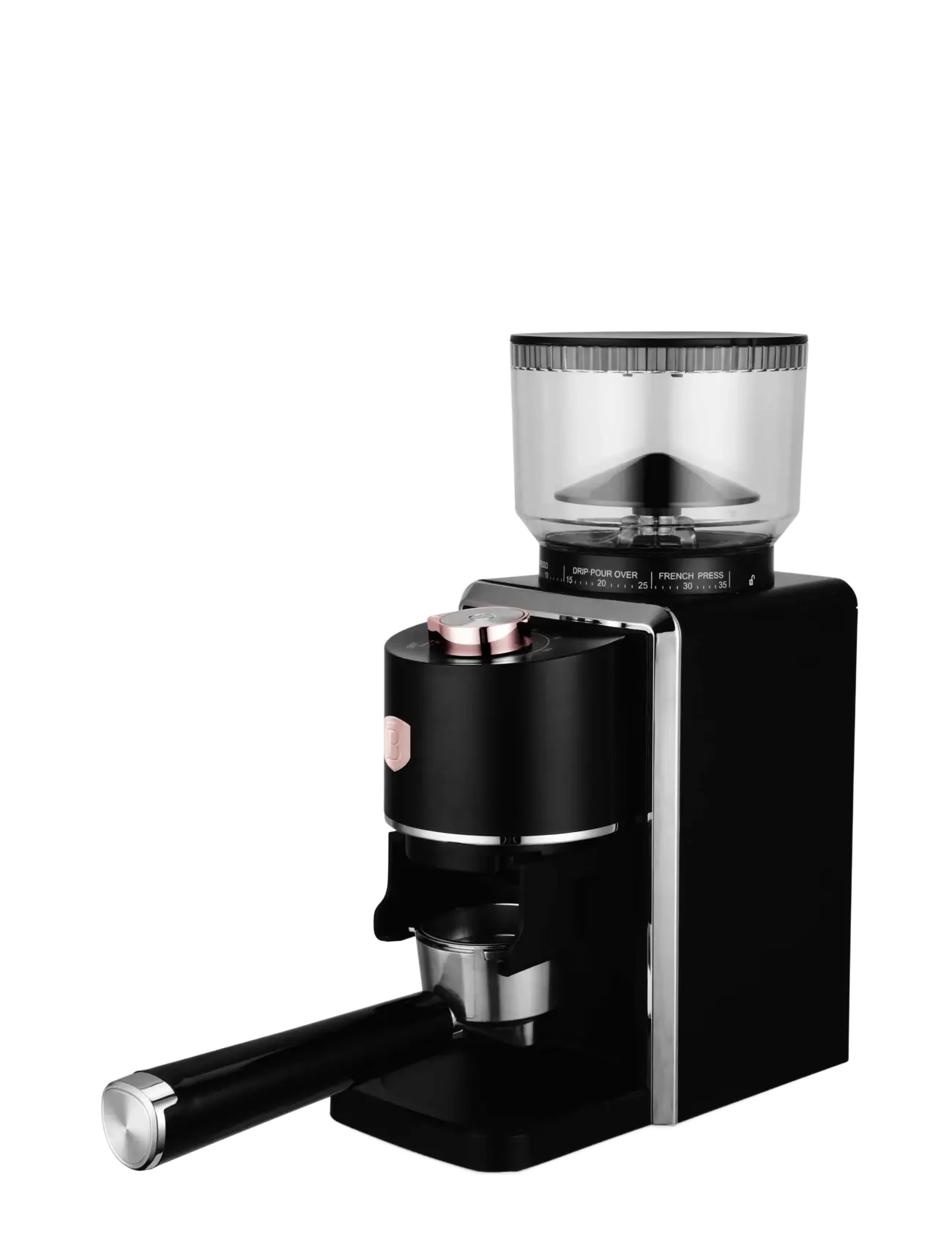 Berlingerhaus Professional Electric Coffee Grinder, Black, One Size, Makers, Schwarz - Grinders, Homeware