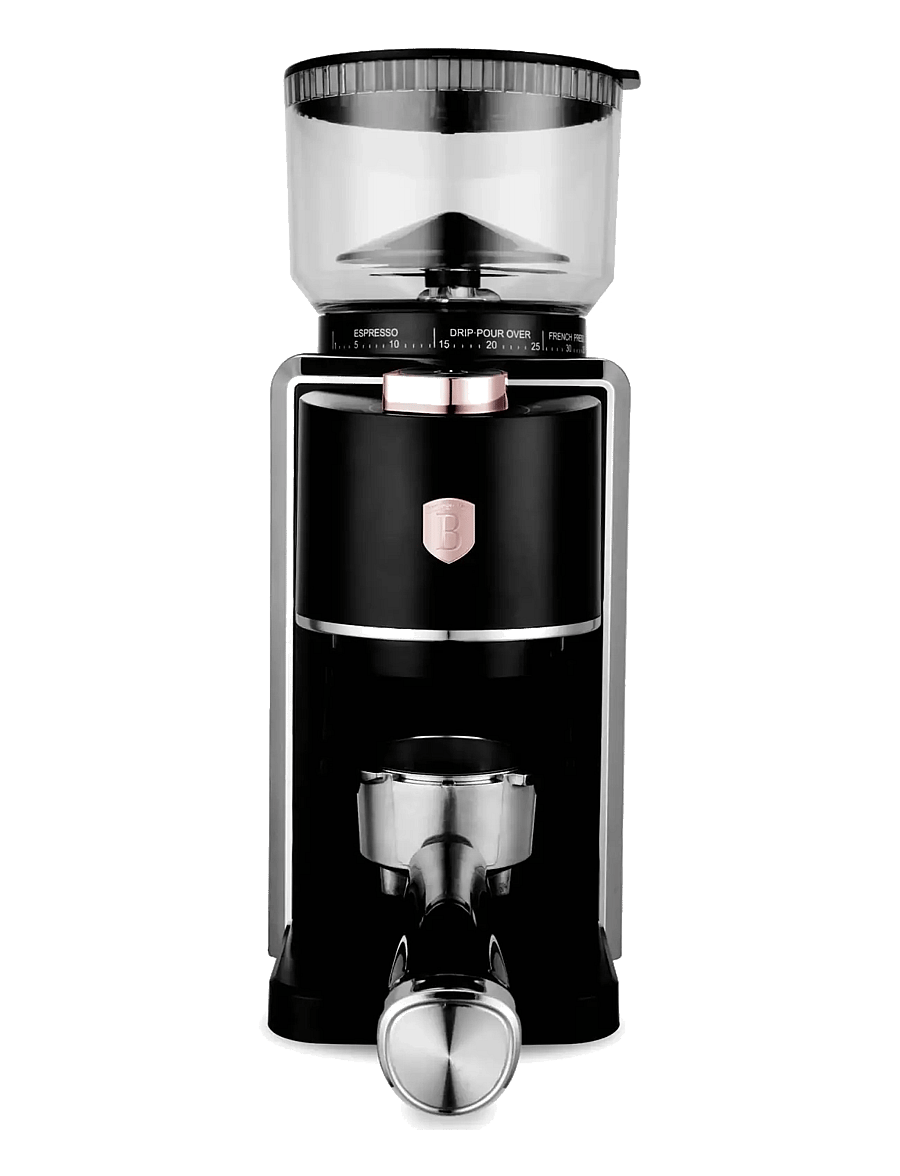 Berlingerhaus - Professional electric coffee grinder, black - kaffeemaschinen - black rose collection - 2