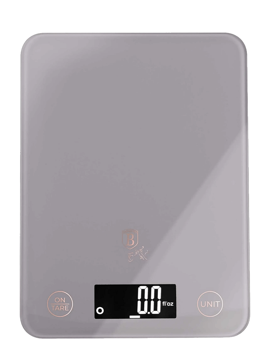 Berlingerhaus - Digital glass kitchen scale, capacity 5 kg, taupe - madalaimad hinnad - matt taupe - 1