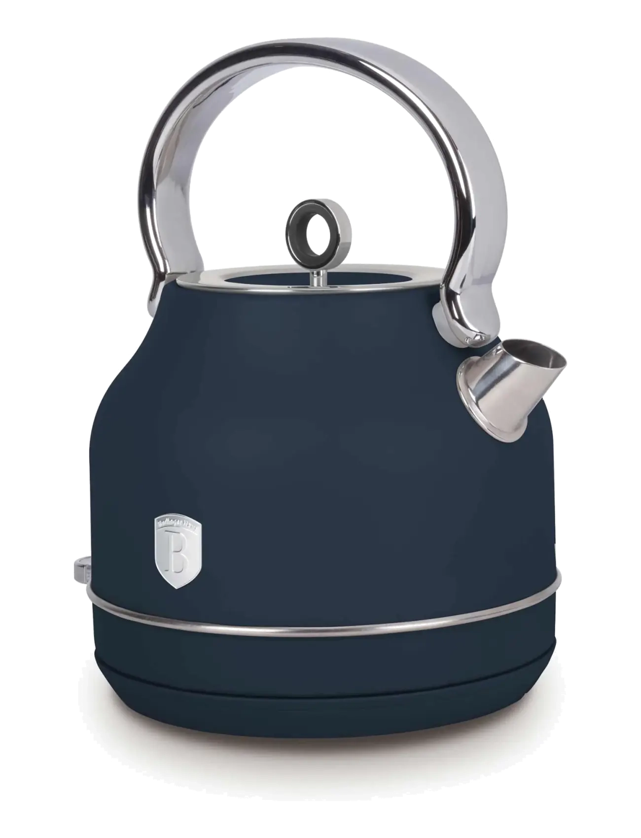 Berlingerhaus - Electric kettle with thermometer, matt blue - kettles & water boilers - deep sea collection - 4