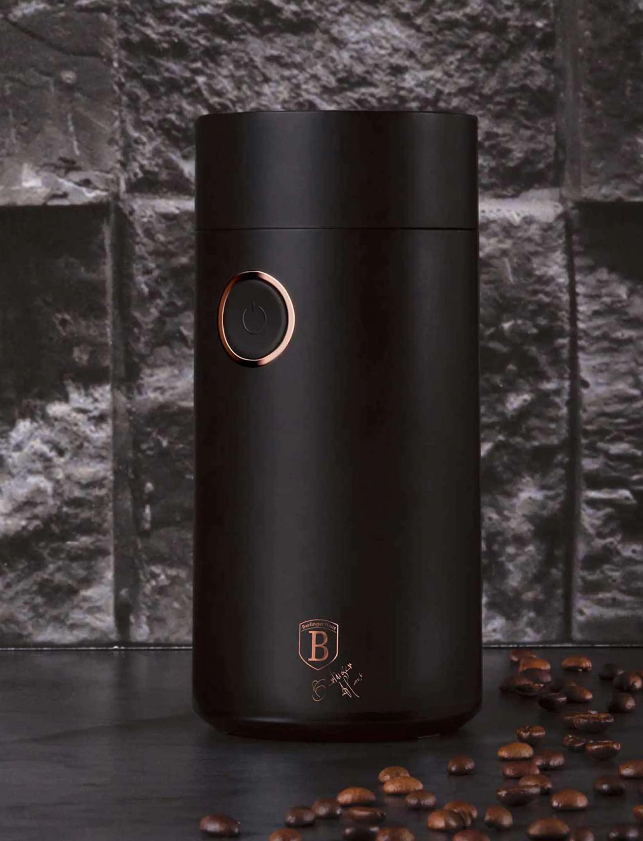 Berlingerhaus Electric Coffee Grinder, Black, One Size, Makers, Schwarz - Grinders, Homeware