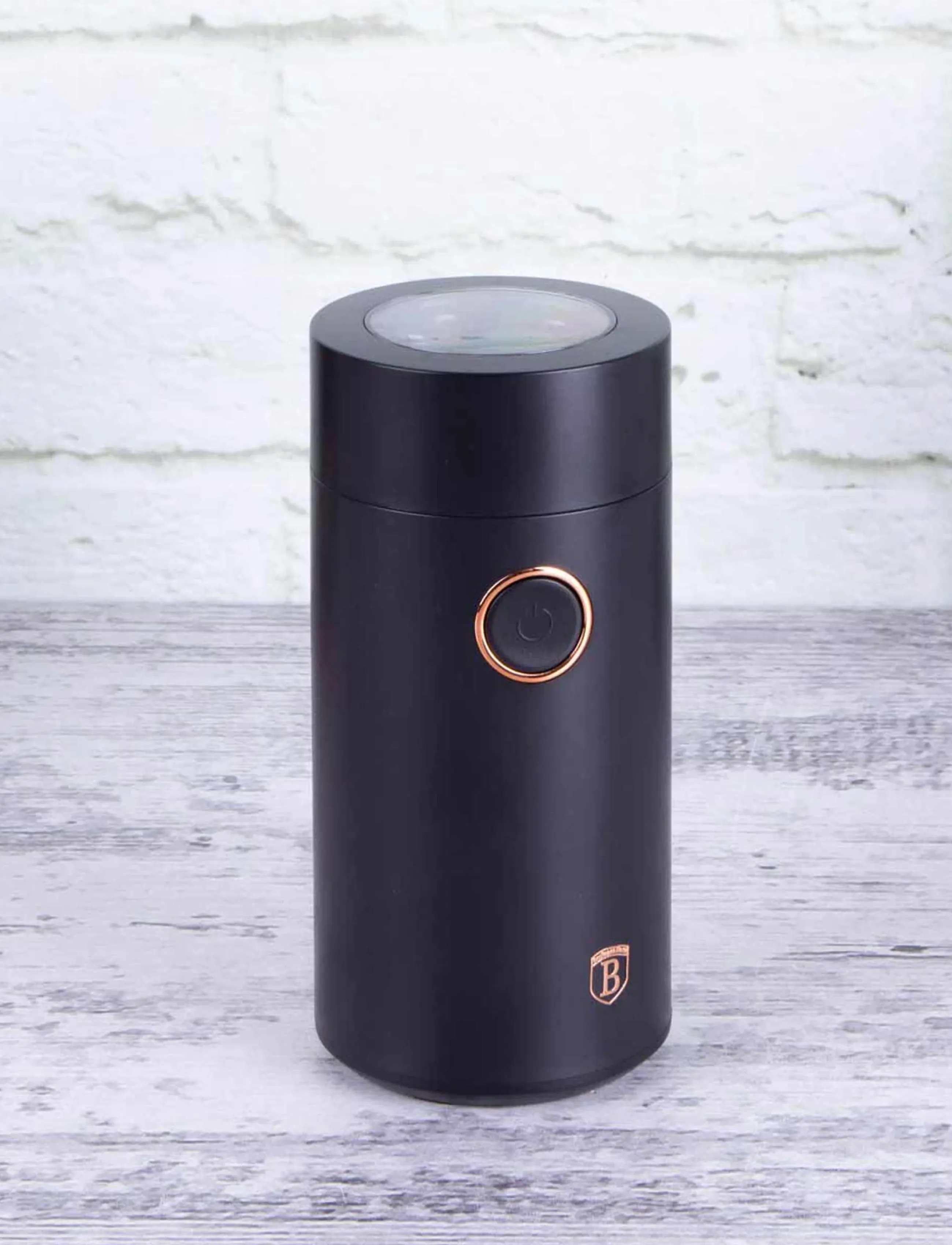 Berlingerhaus - Electric coffee grinder, black - kaffee-accessoires - black/rose gold - 5