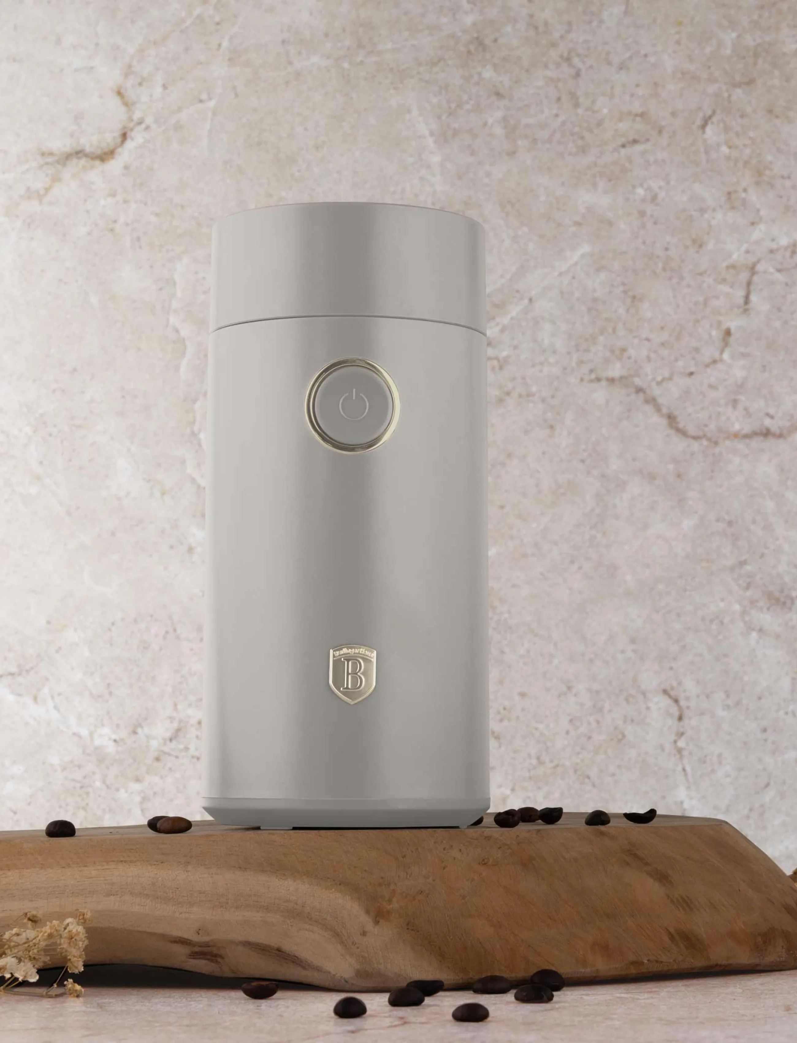 Berlingerhaus Electric Coffee Grinder, Cream, One Size, Makers, Creme - Grinders, Homeware
