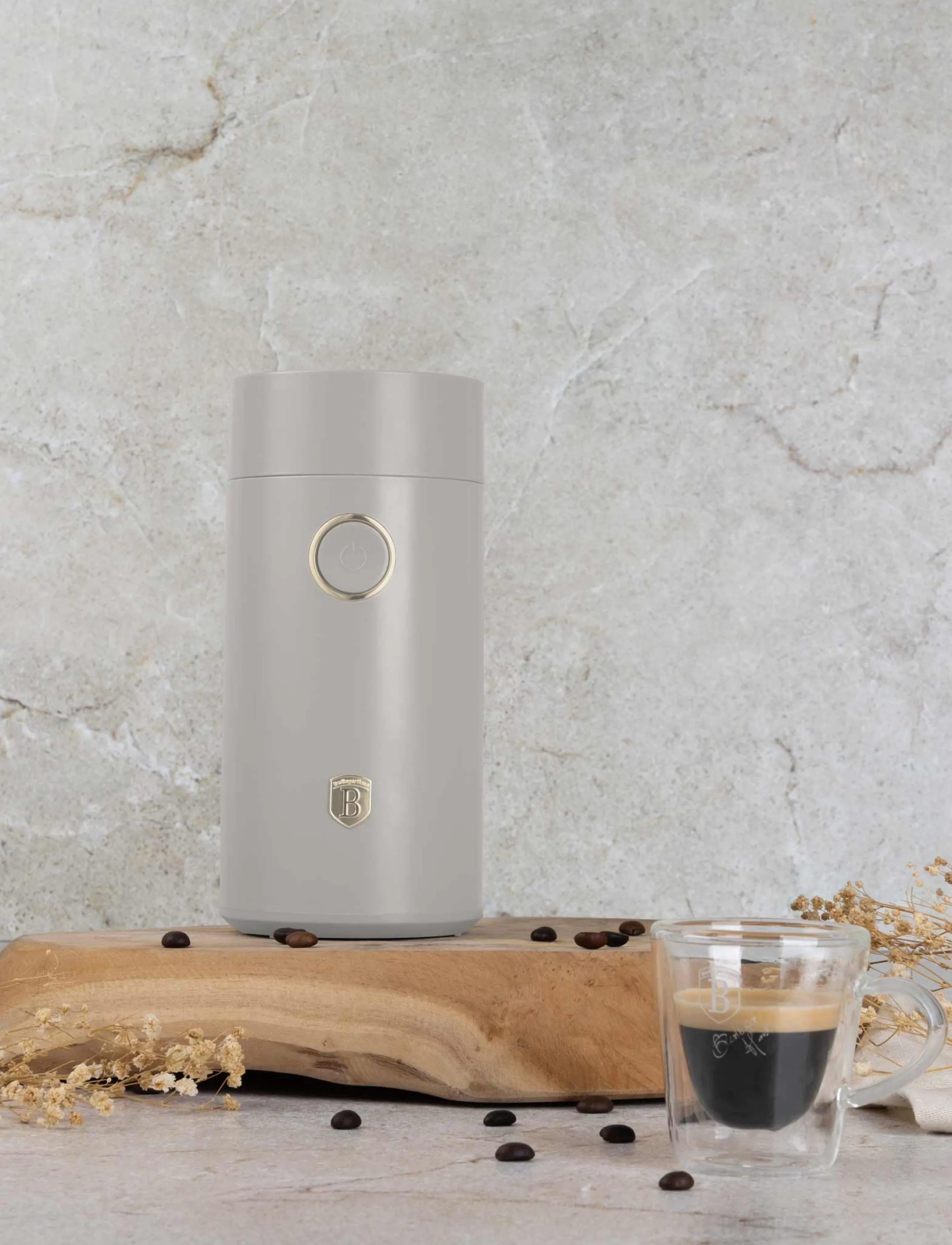 Berlingerhaus - Electric coffee grinder, cream - kohvitarvikud - cream - 3