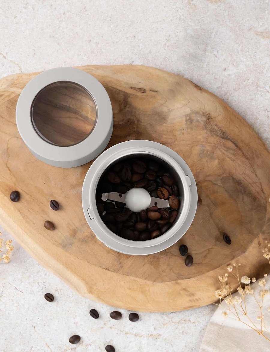 Berlingerhaus - Electric coffee grinder, cream - kohviveski - cream - 4
