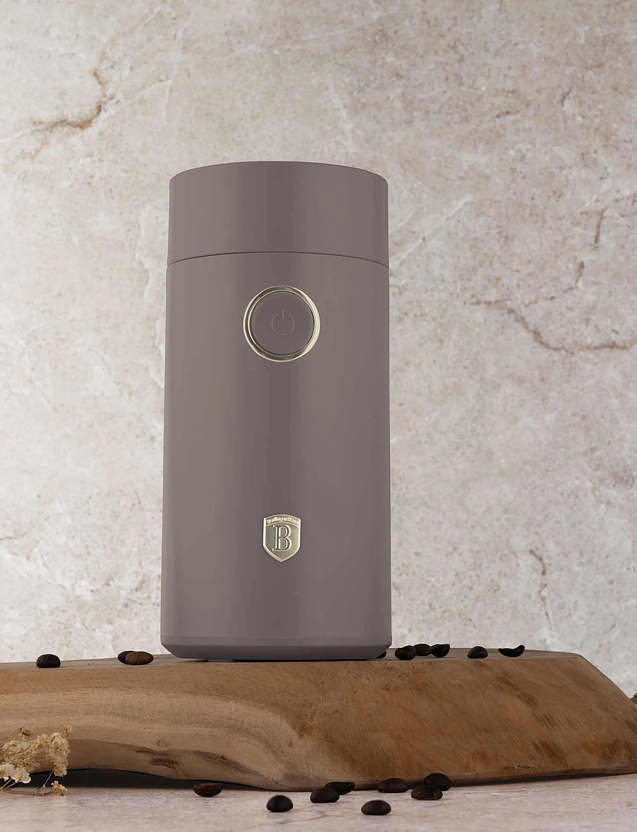 Berlingerhaus - Electric coffee grinder, taupe - kohvitarvikud - taupe - 0
