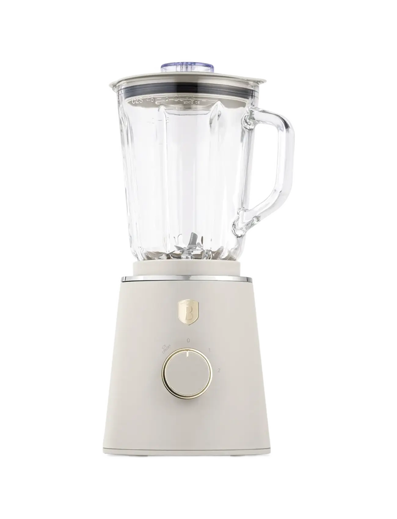 Berlingerhaus Table blender with 1,5 L GLASS jar, 1000 W, matt cream - Vaata kõiki - MATT CREAM / cream