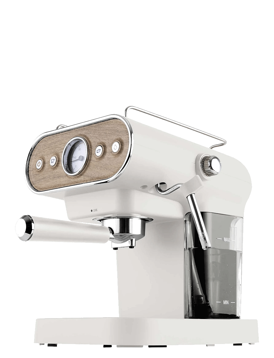Berlingerhaus - Espresso coffee maker, 3 in 1, matt cream - espresso- & kaffeemaschinen - sahara nordic collection - 1