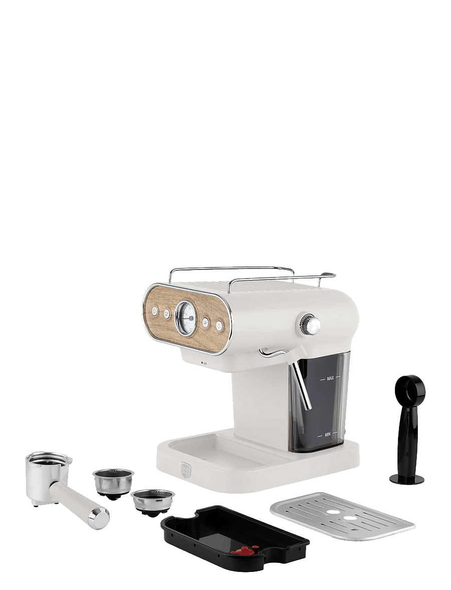 Berlingerhaus - Espresso coffee maker, 3 in 1, matt cream - espresso- & kaffeemaschinen - sahara nordic collection - 2