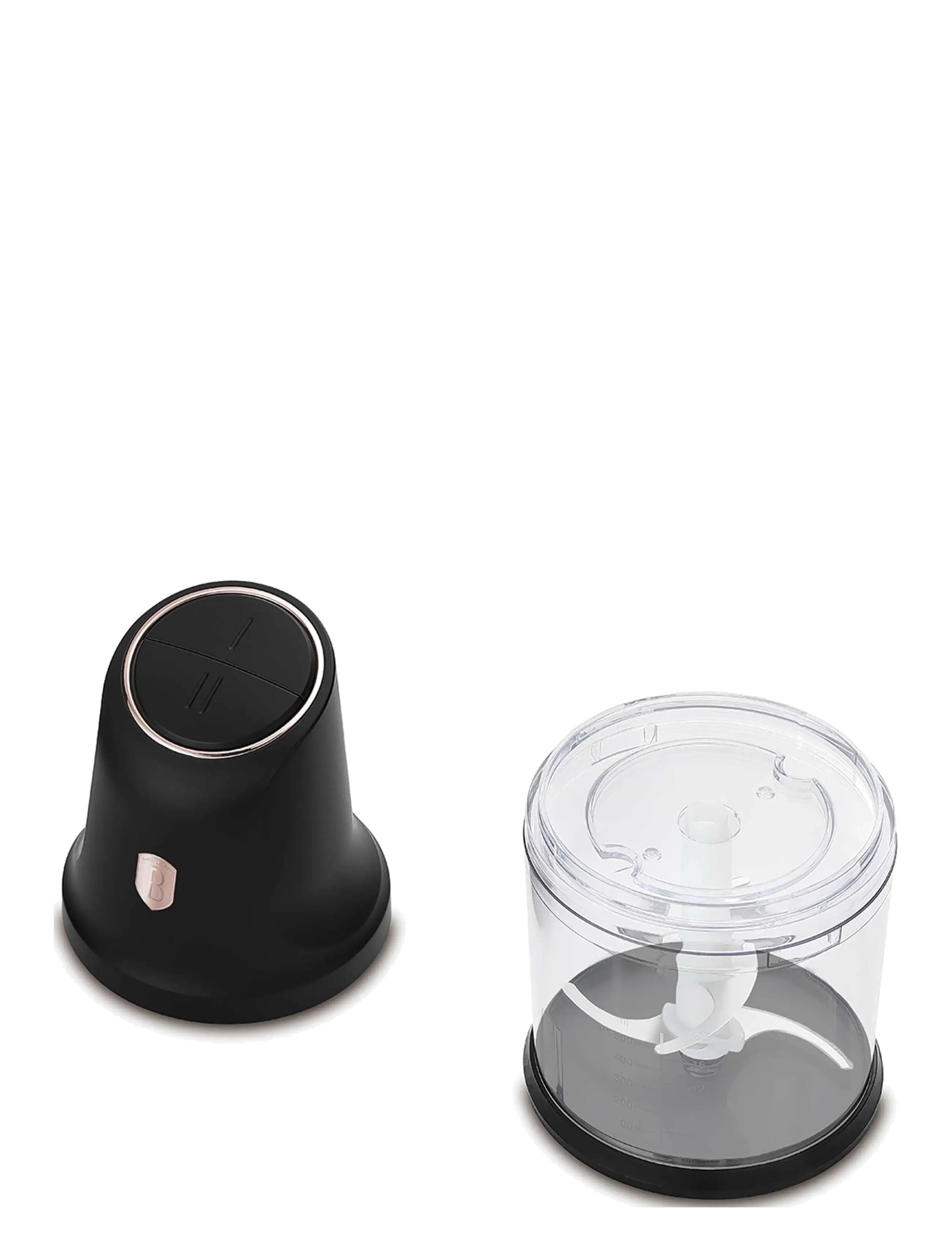 Berlingerhaus - Chopper, 2 in 1, black- rose gold - mikserid ja blenderid - black/rose gold - 3