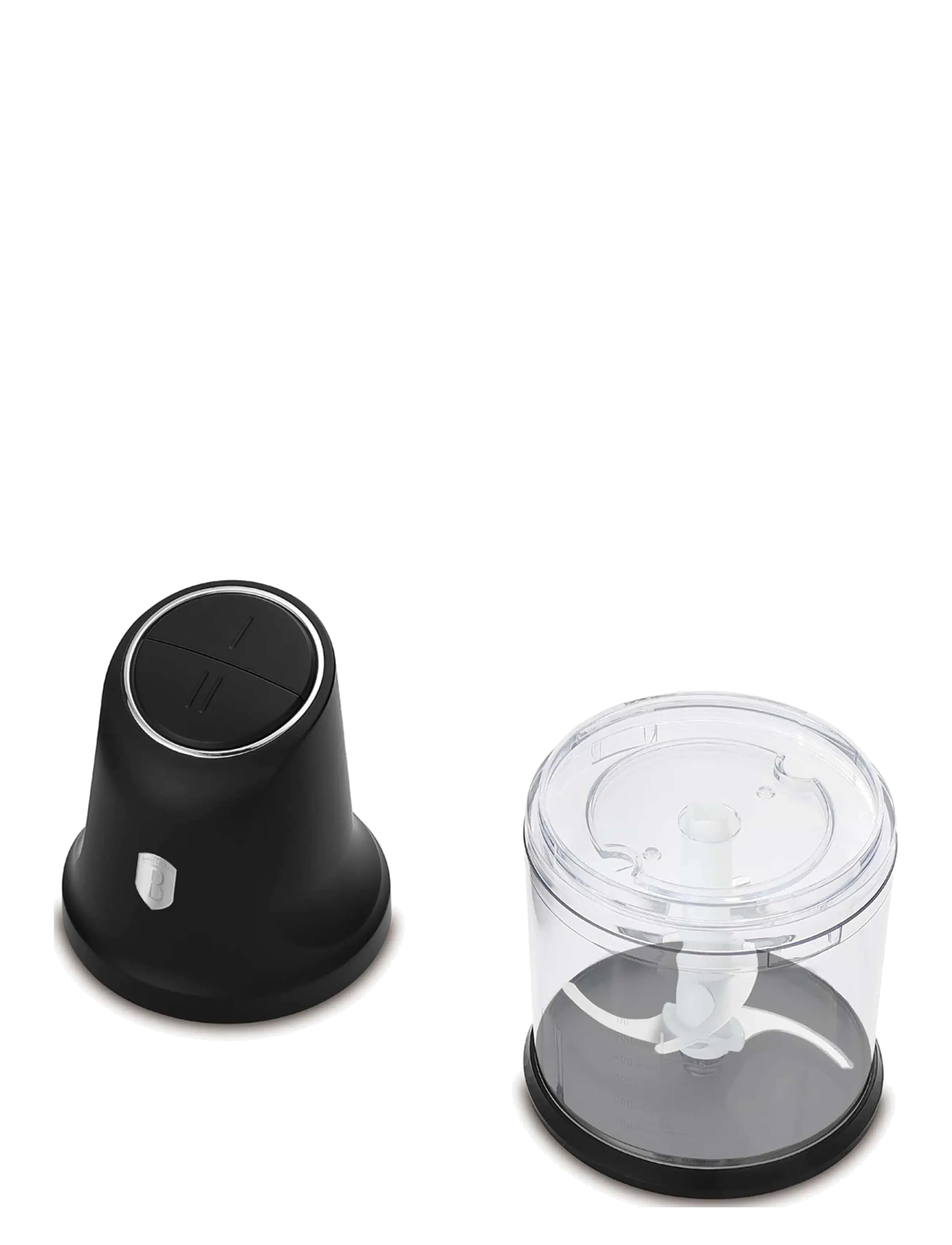 Berlingerhaus - Chopper, 2 in 1, black - mixers & blenders - black/silver - 3
