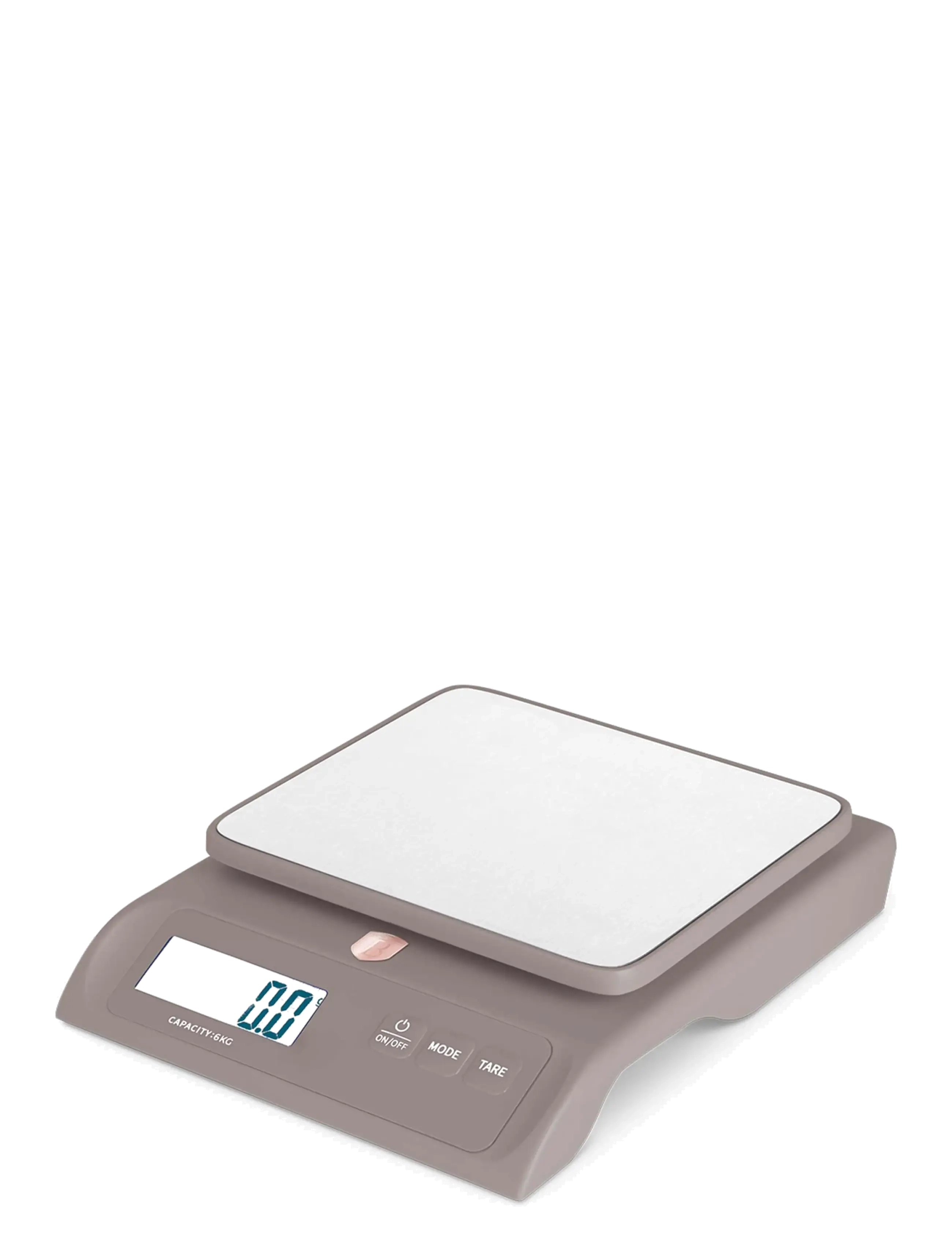 Berlingerhaus - Digital kitchen scale, capacity 6 kg, taupe - matlagning - matt taupe - 3