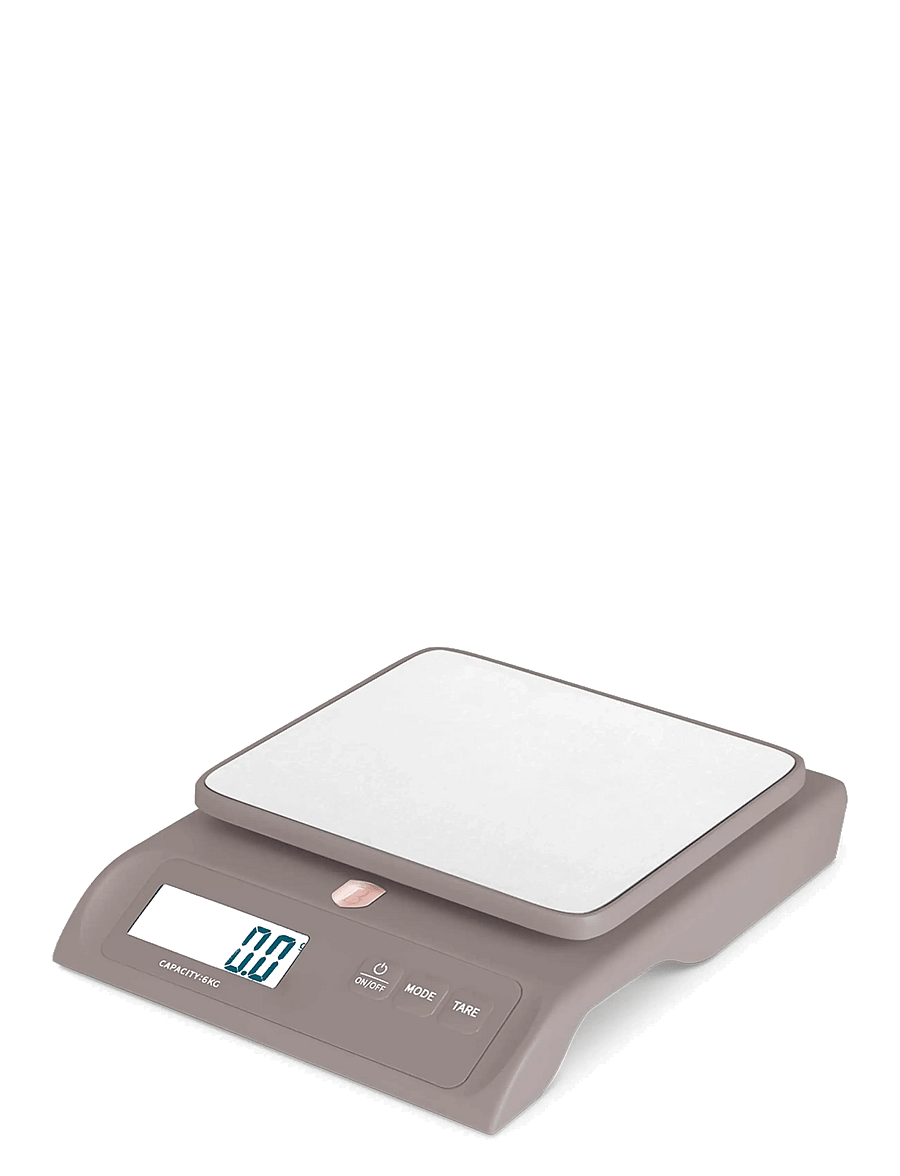 Berlingerhaus - Digital kitchen scale, capacity 6 kg, taupe - madalaimad hinnad - matt taupe - 2