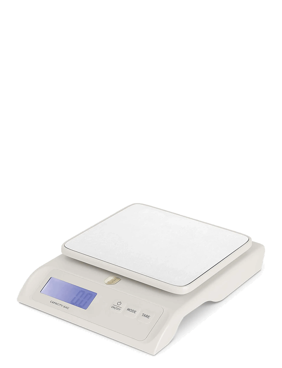Berlingerhaus - Digital kitchen scale, capacity 6 kg, cream - köögiseadmed - matt cream - 1