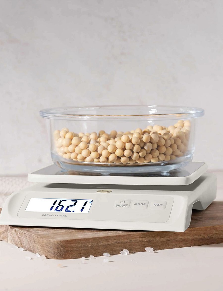 Berlingerhaus - Digital kitchen scale, capacity 6 kg, cream - köögiseadmed - matt cream - 0