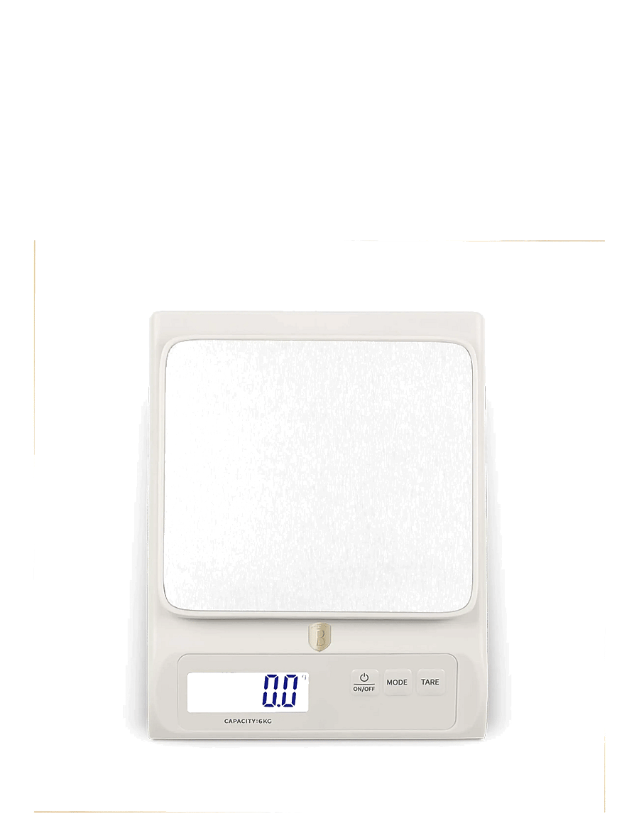 Berlingerhaus - Digital kitchen scale, capacity 6 kg, cream - köögiseadmed - matt cream - 2