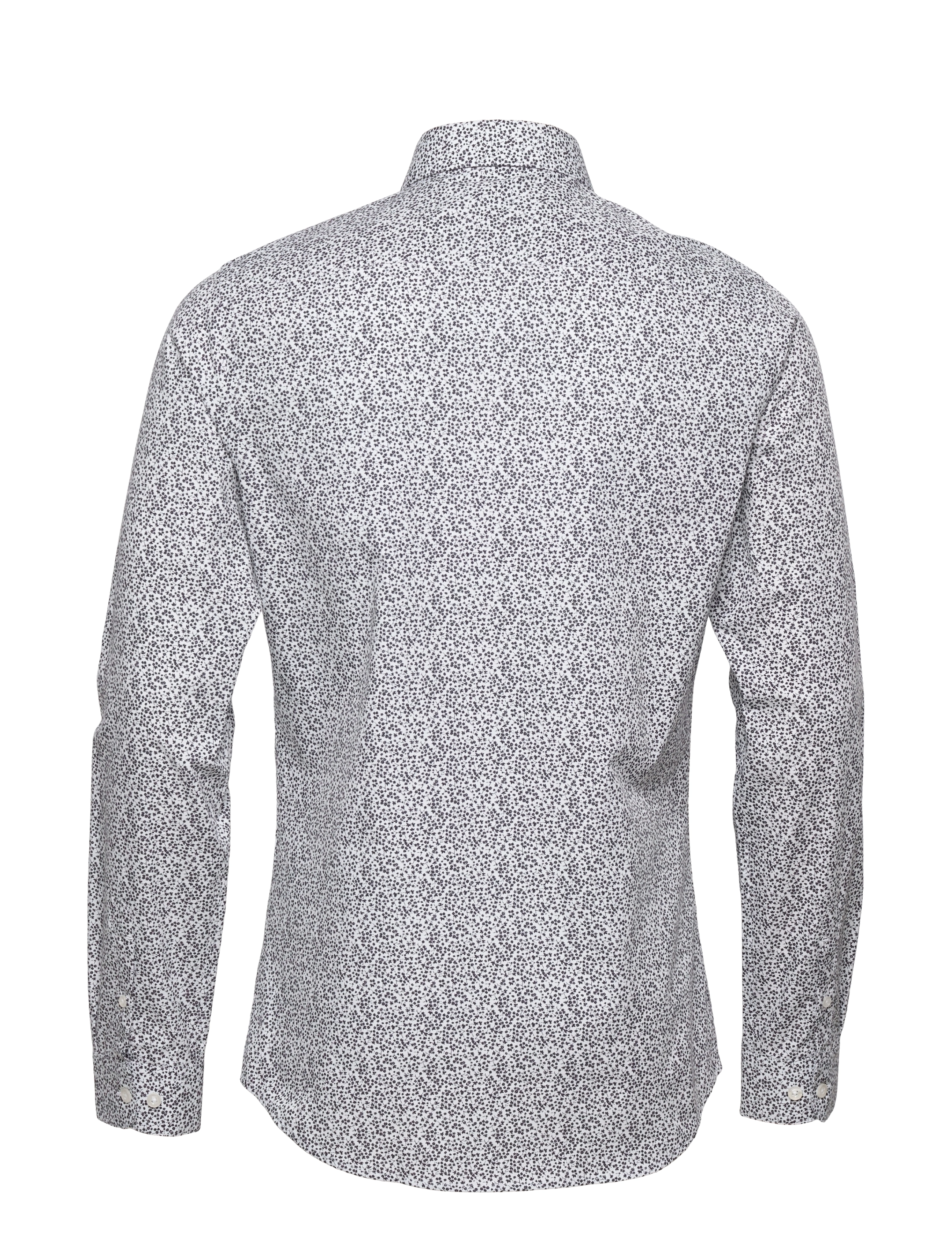 Bertoni - Gjermund l/s shirt - 101 real white - 1