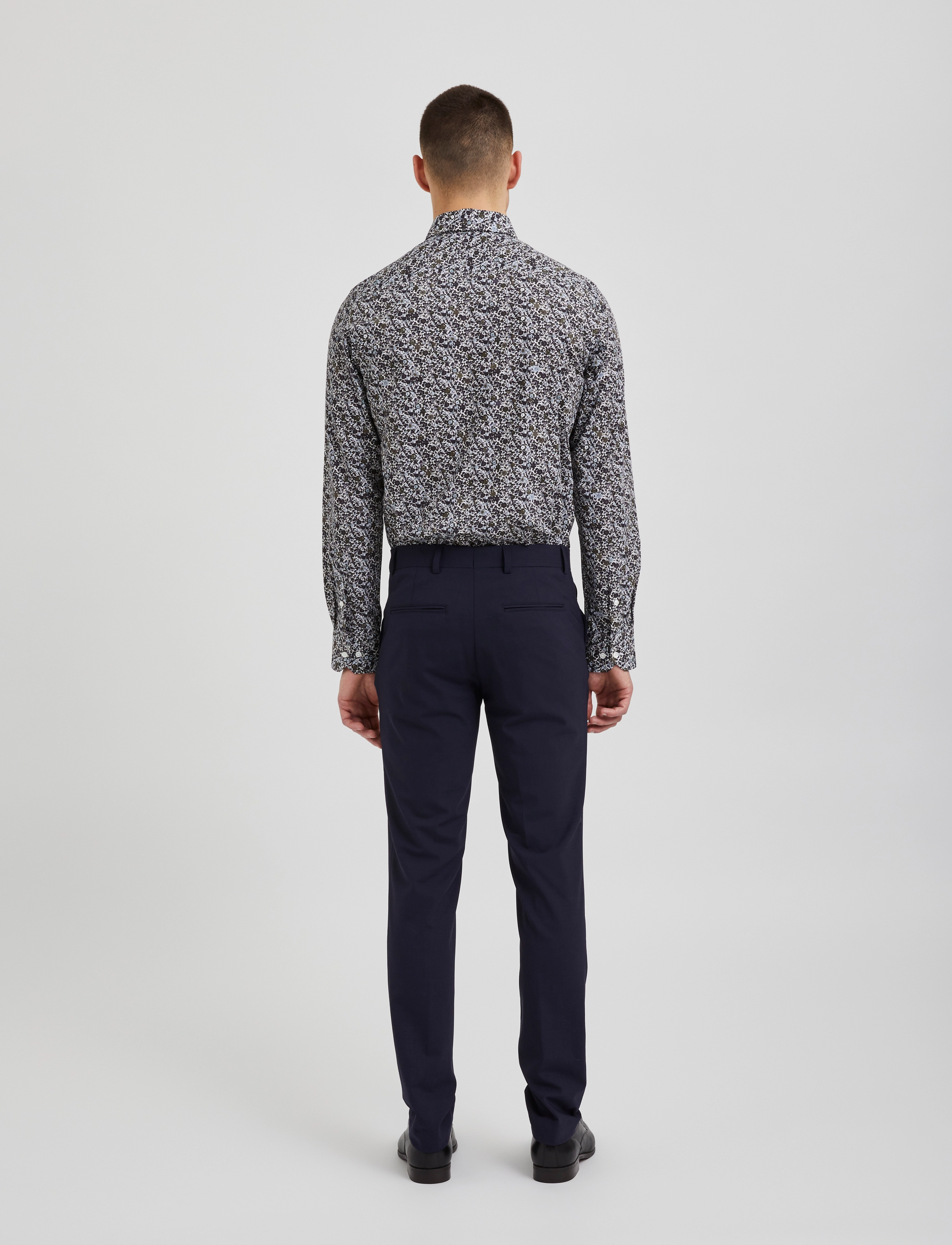 Bertoni - Loke l/s shirt - 600 utility green - 3