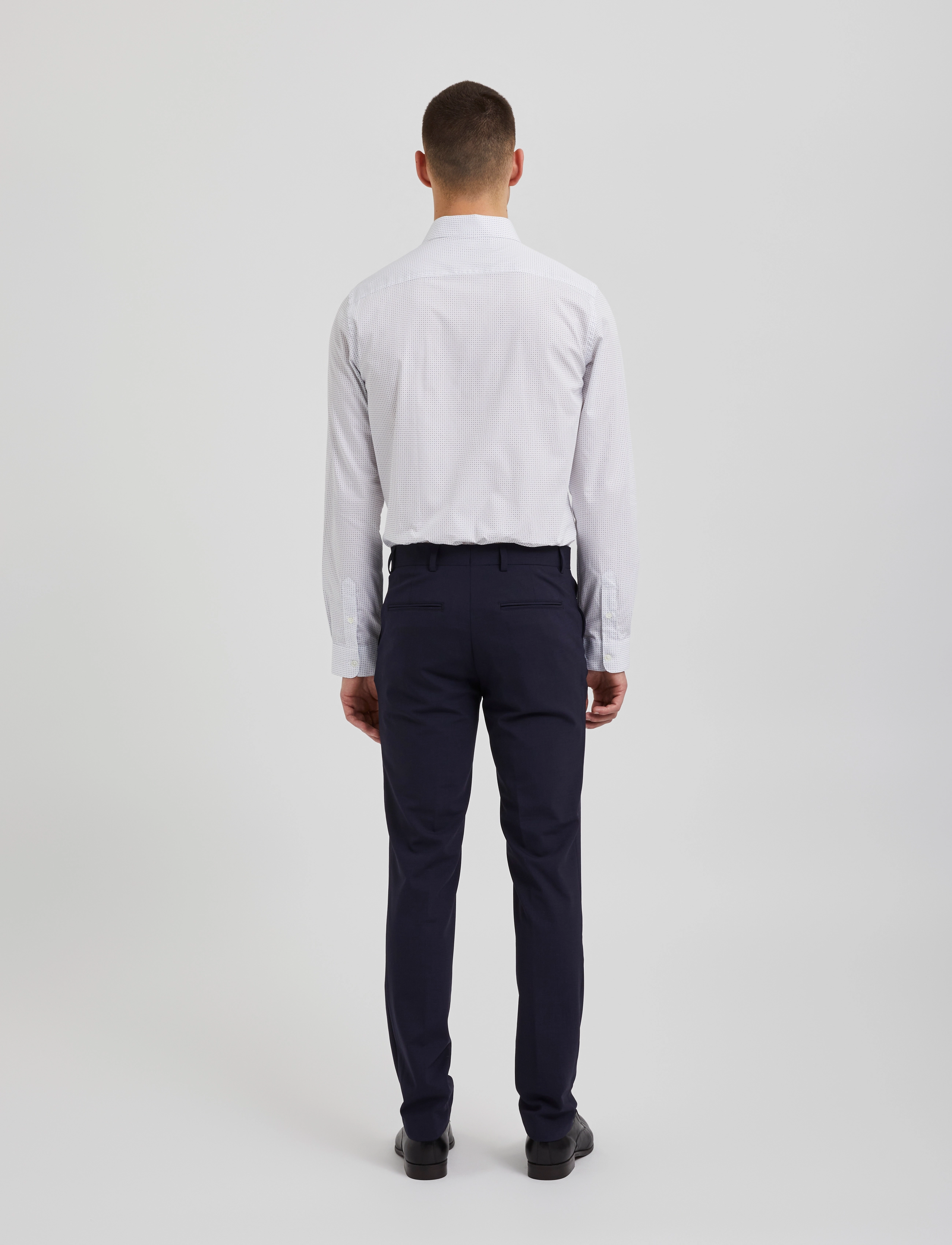 Bertoni - Une l/s shirt - 101 real white - 3