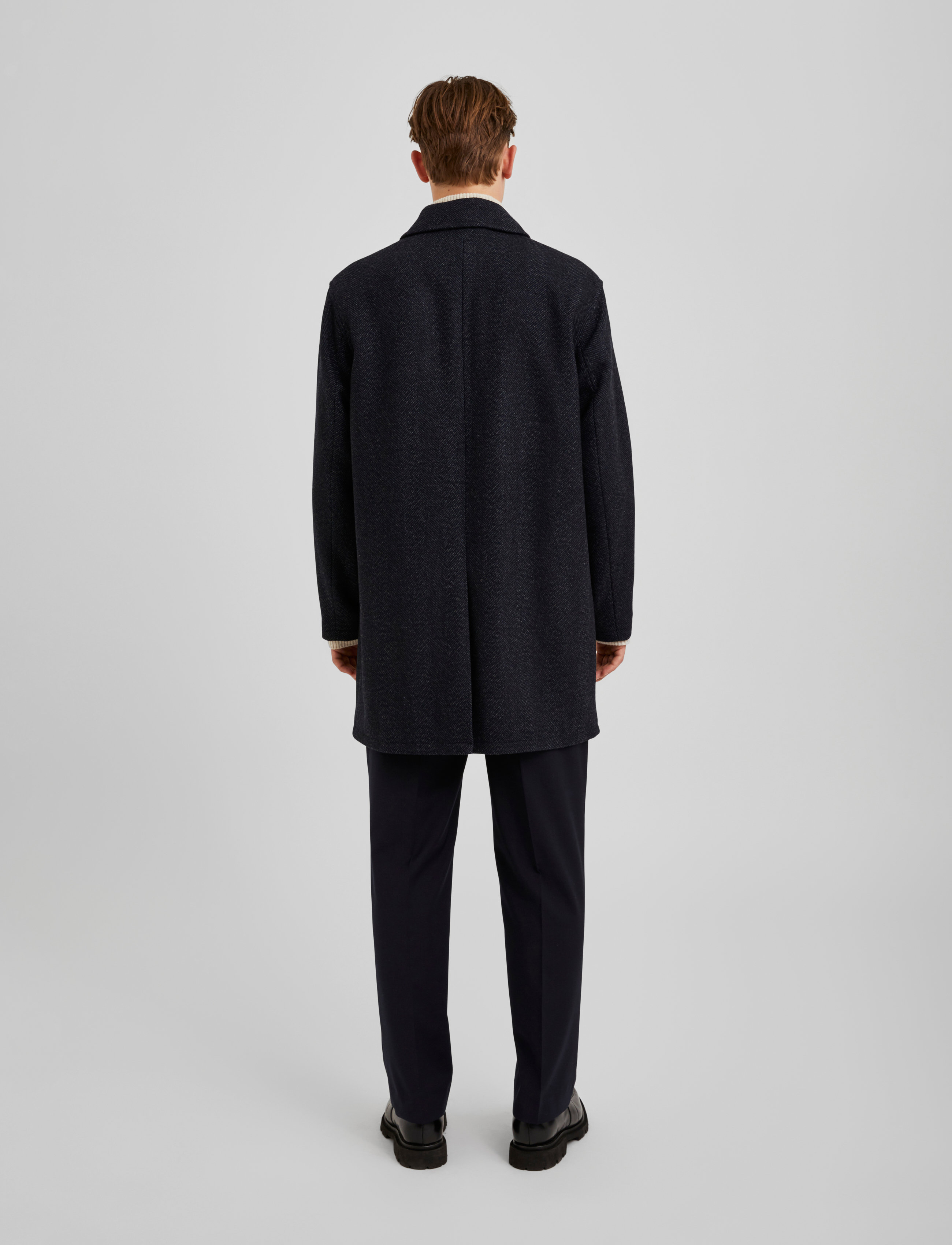 Bertoni - Bosse Coat - 781 midnight - 3