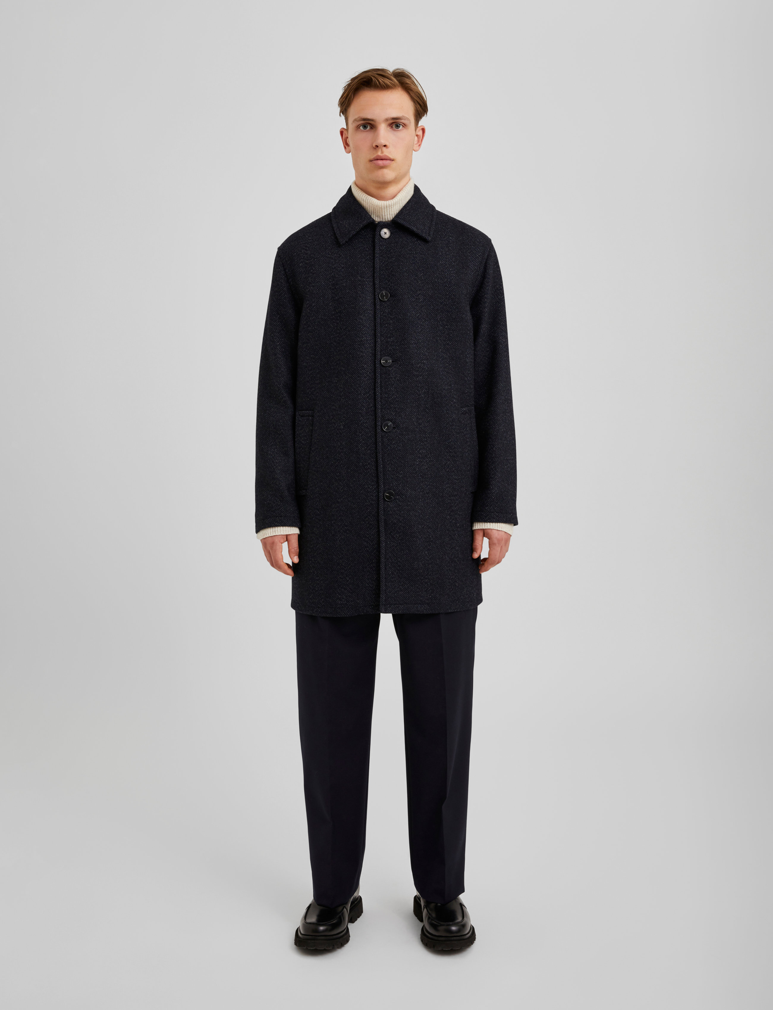 Bertoni - Bosse Coat - 781 midnight - 5