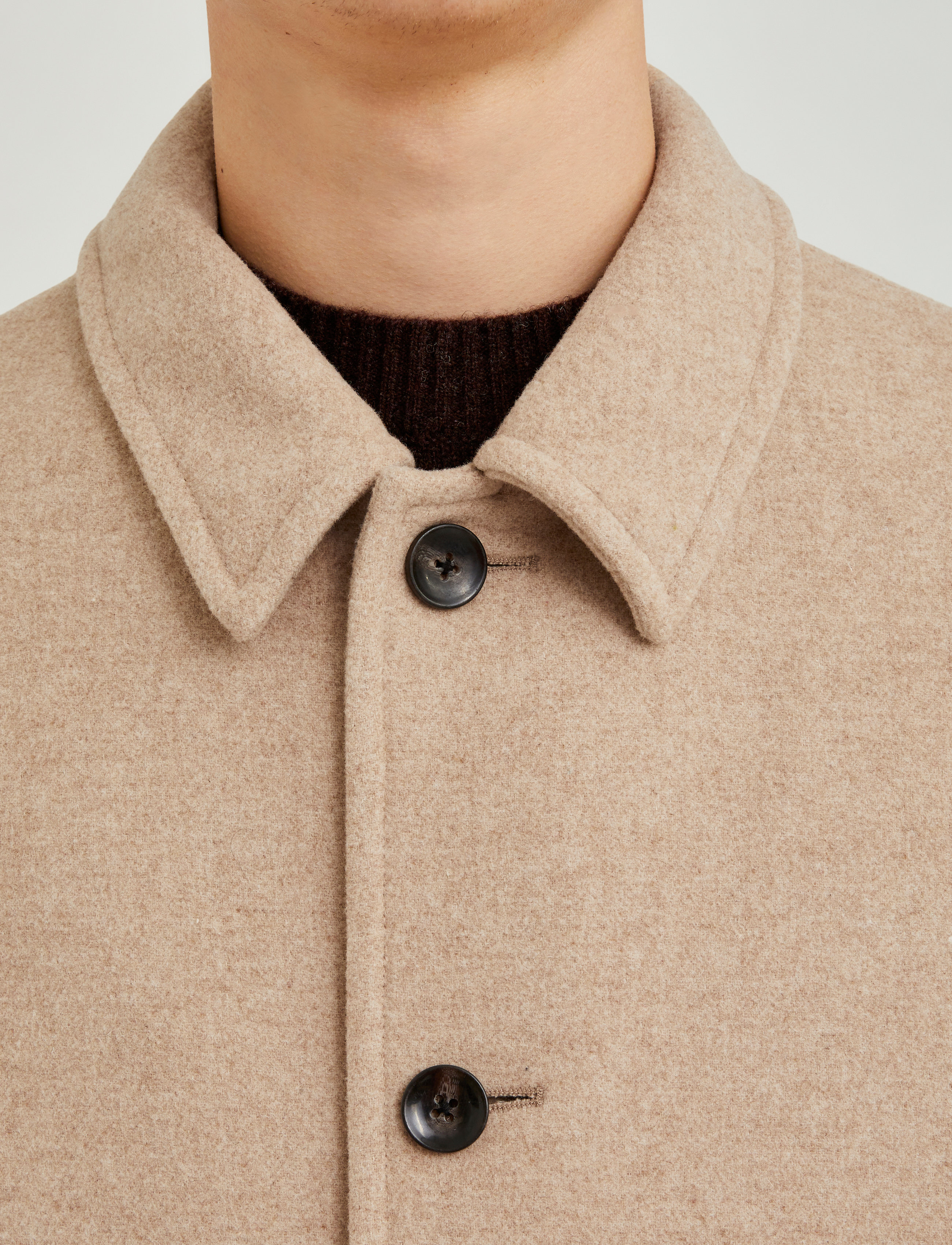 Bertoni - Davi Coat - 803 lama melange - 4