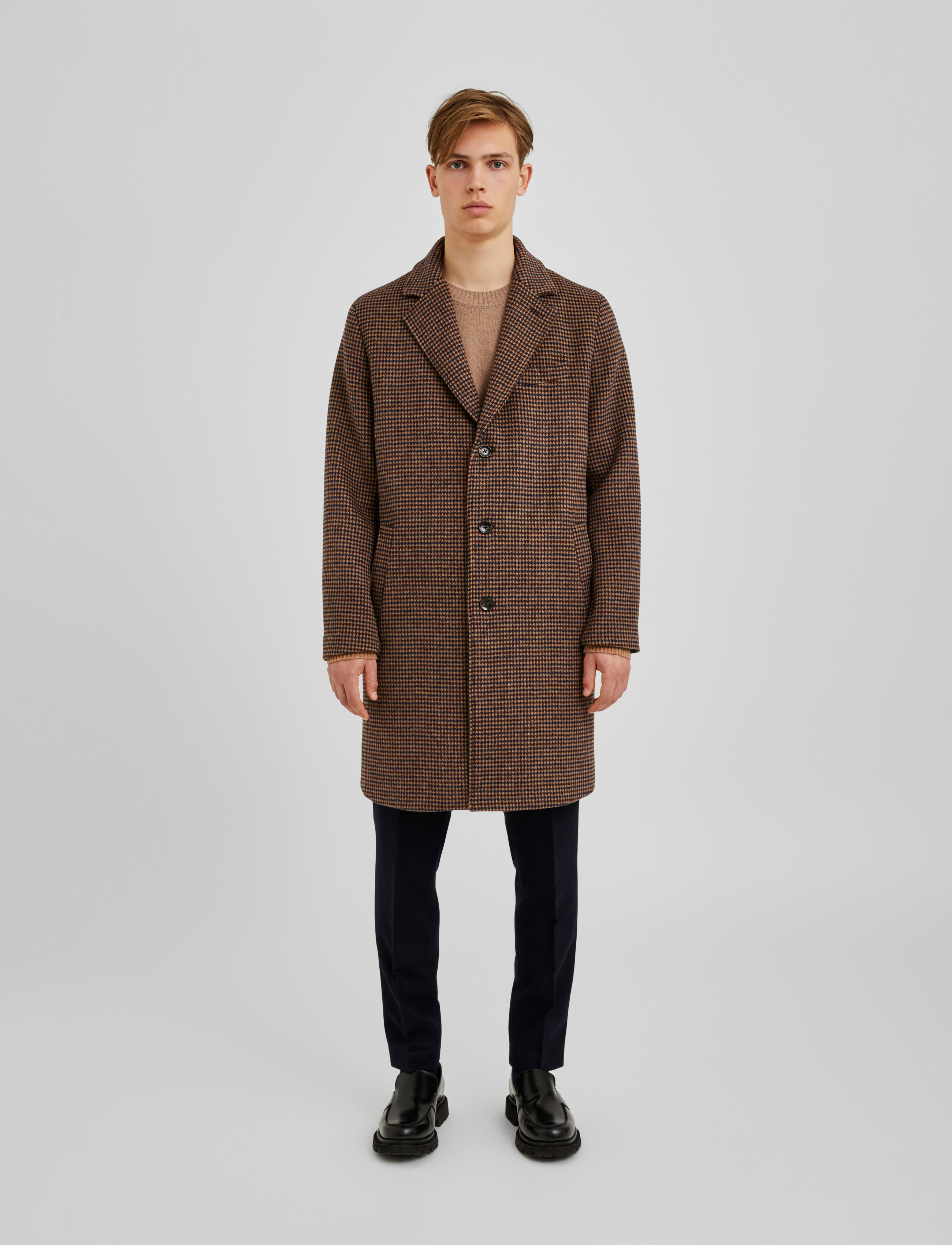 Bertoni - Matheo Coat - 803 lama melange - 5