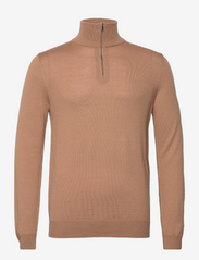 Bertoni - Norh half zip knit - 815 camel - 0