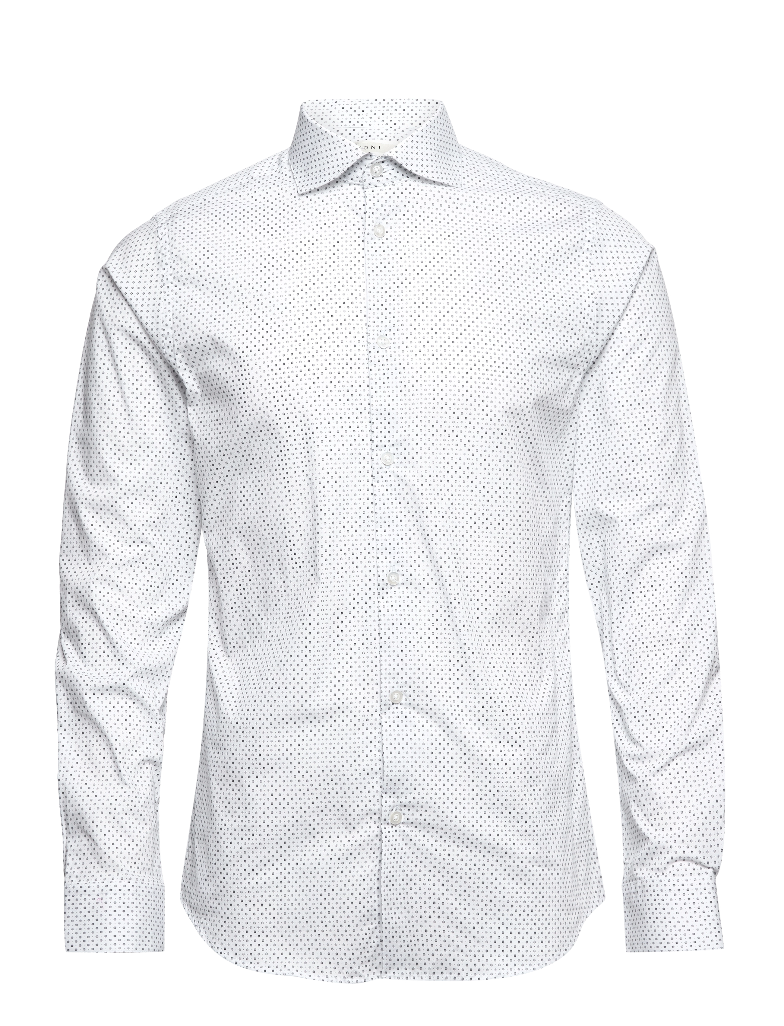Bertoni - Koli l/s shirt - 101 real white - 1