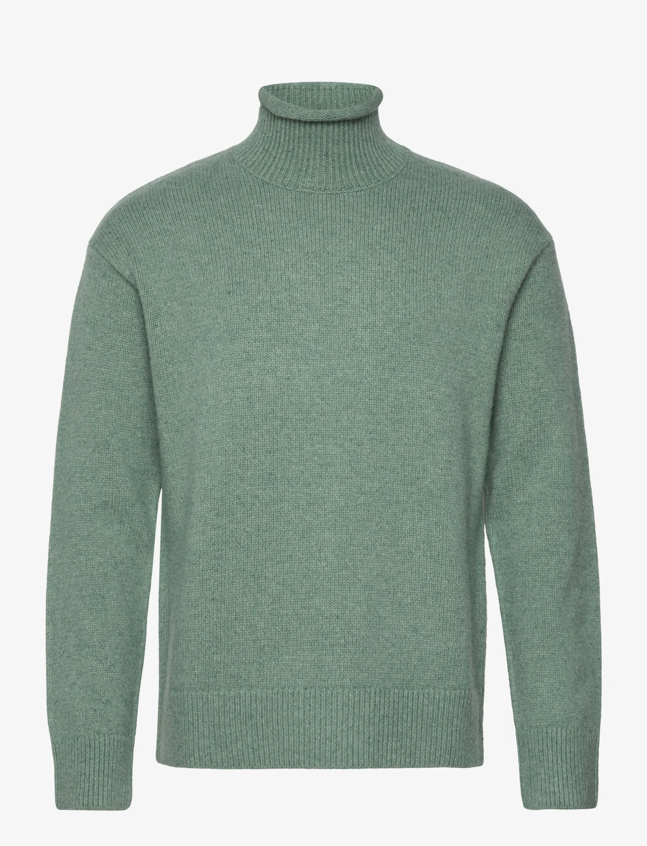 Bertoni - Logmar roll neck knit - podstawowa odzież z dzianiny - surf melange - 0