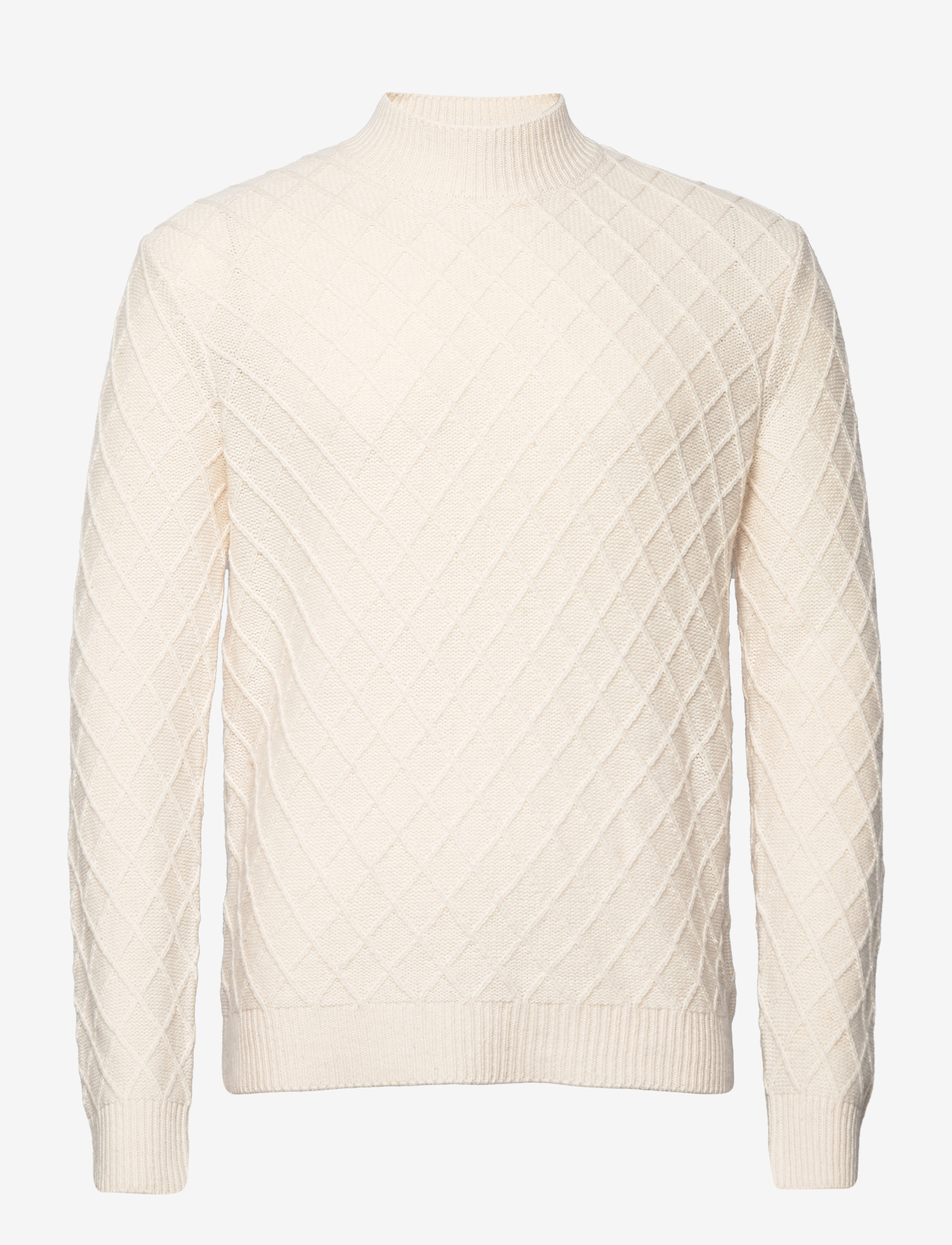 Bertoni - Magne high neck knit - 102 off white - 1